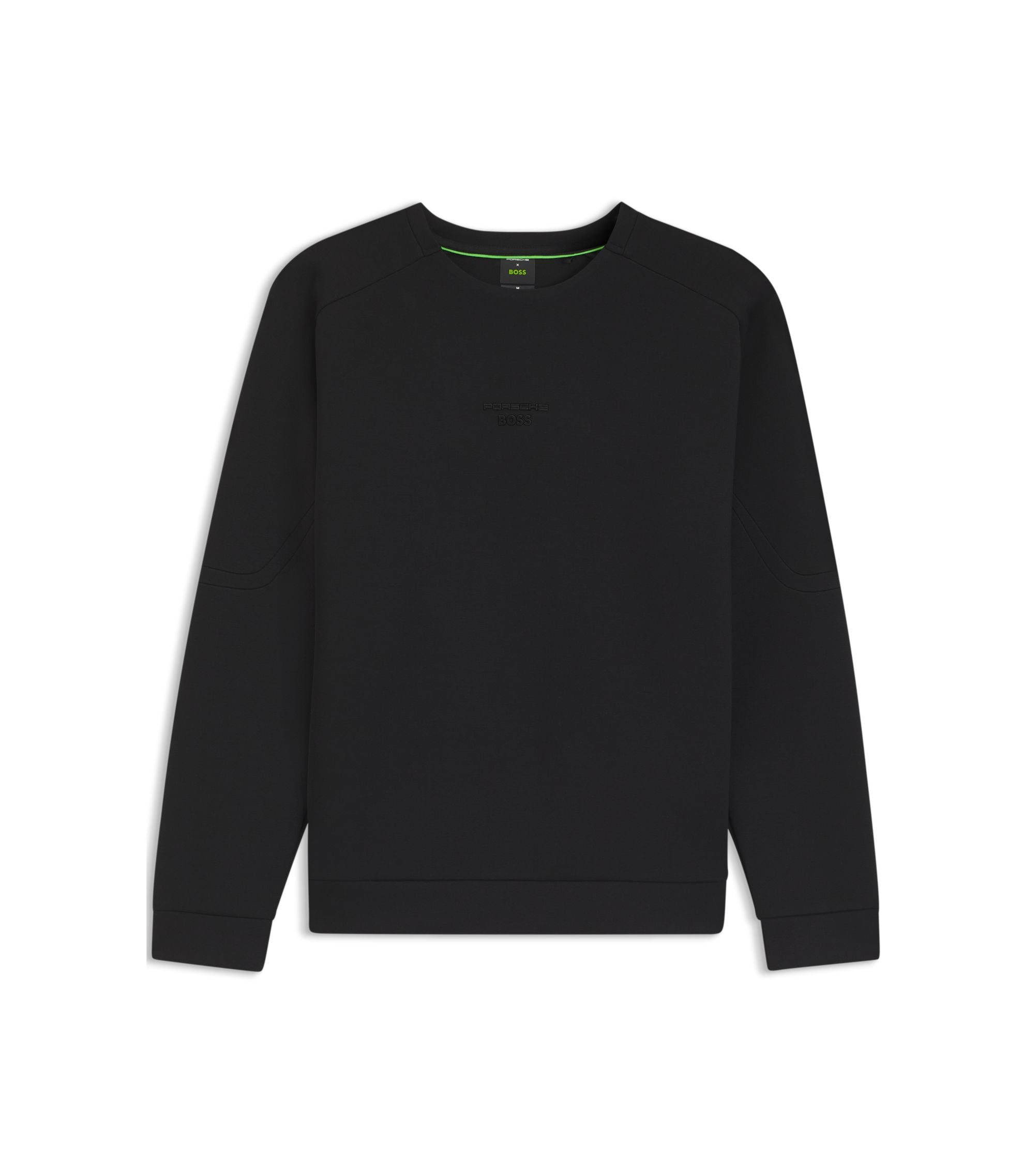 Boss Porsche X Boss Sweatshirt With Reflective Logo Black