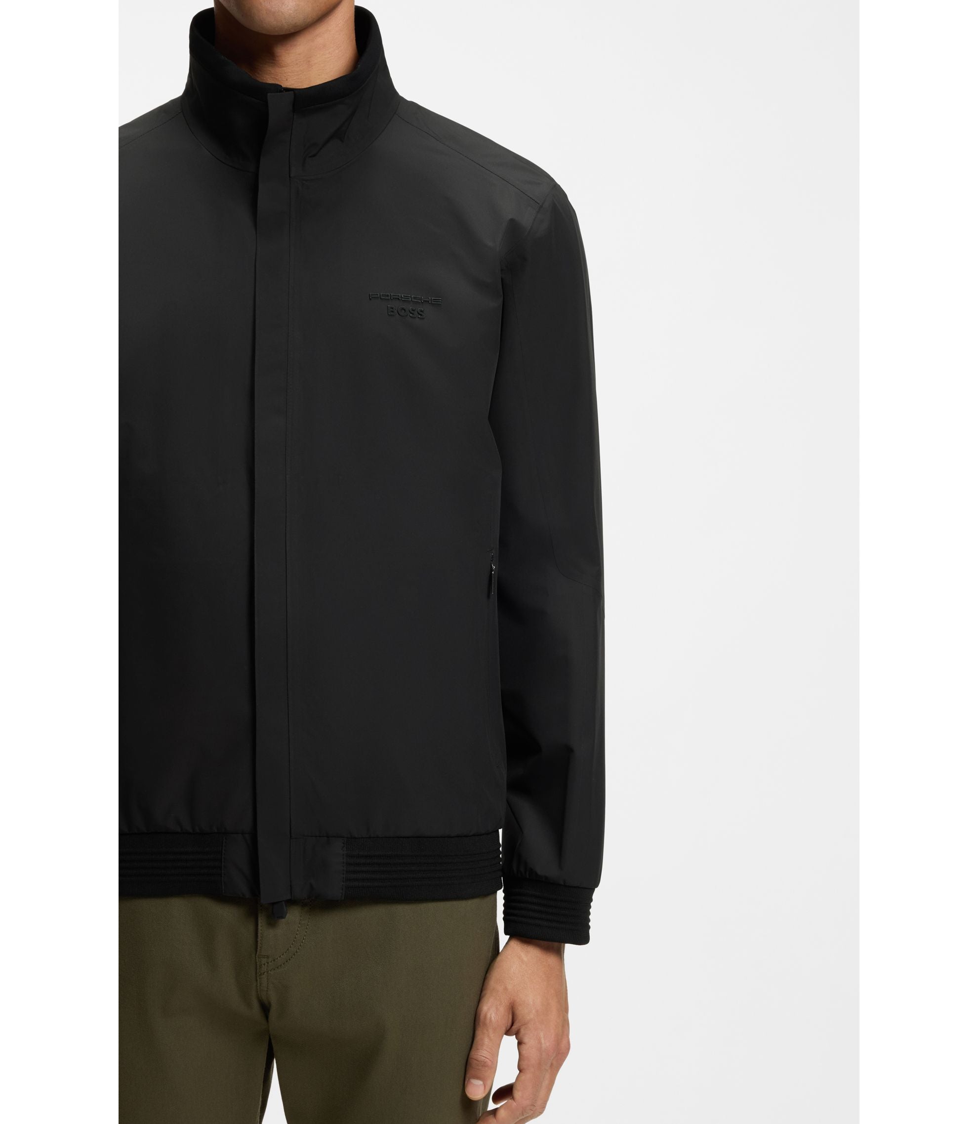 Boss Porsche X Boss Water Repellent Softshell Jacket Black