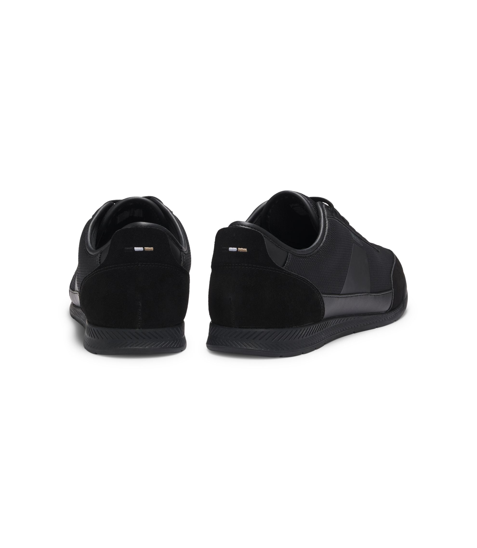 Boss Trainers With Mesh Detailing Black Black