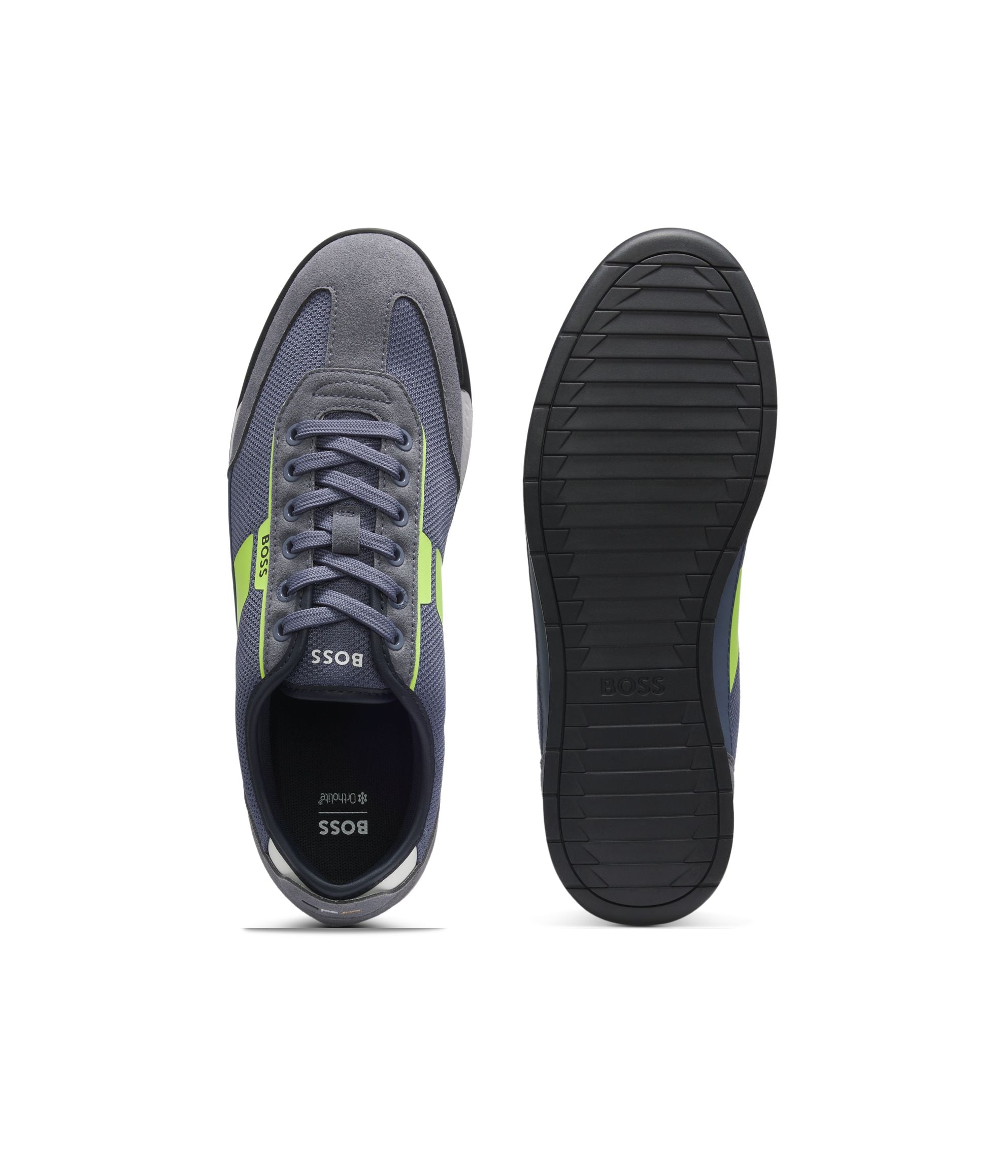 Boss Trainers With Mesh Detailing Dark Blue Dark Blue