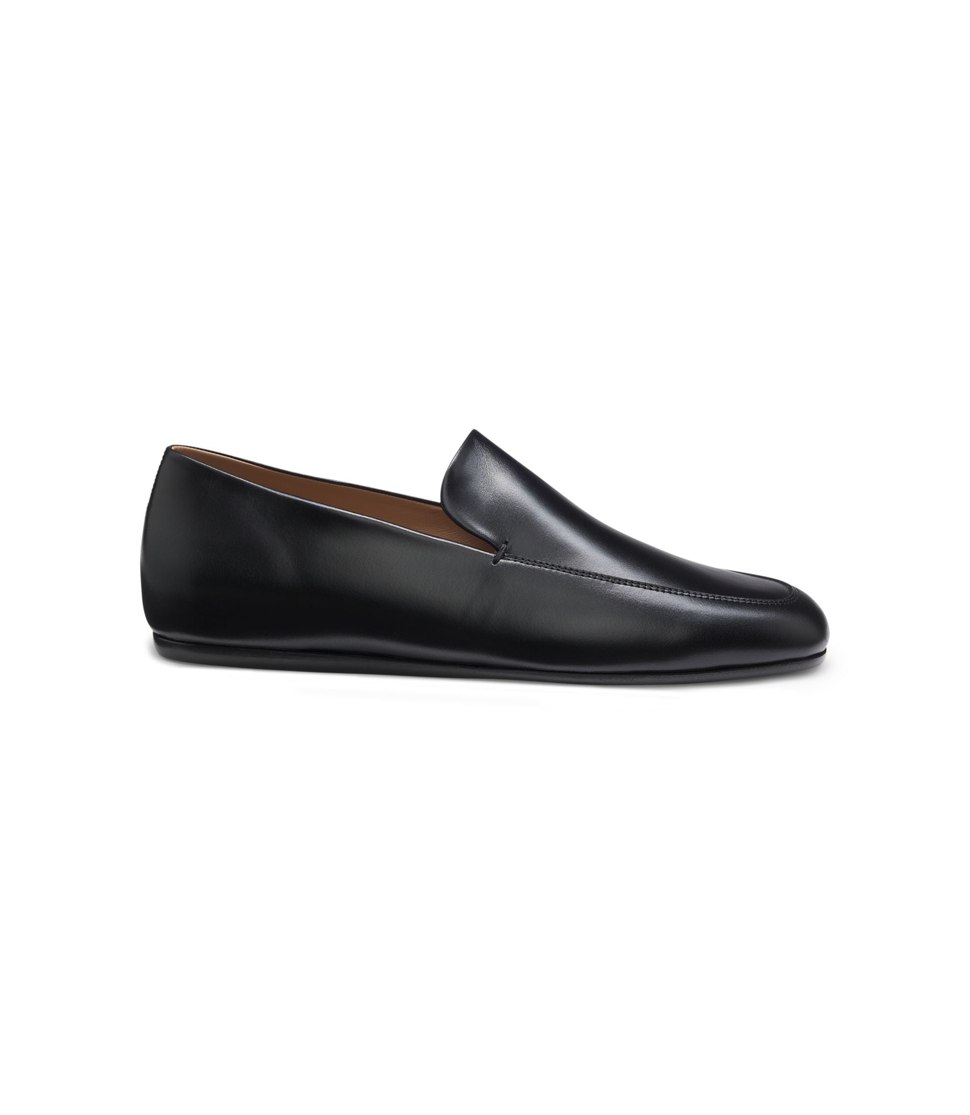Boss Loafers In Leather Black Black