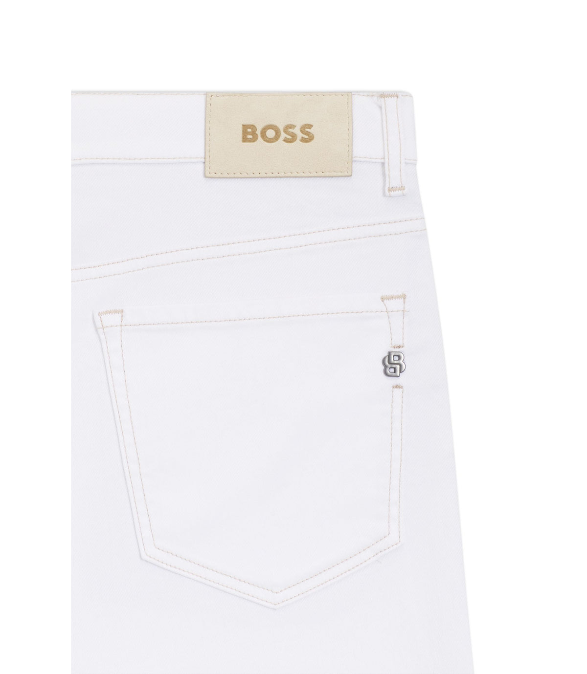 Boss Selected By Shohei Ohtani Jeans In White Denim White
