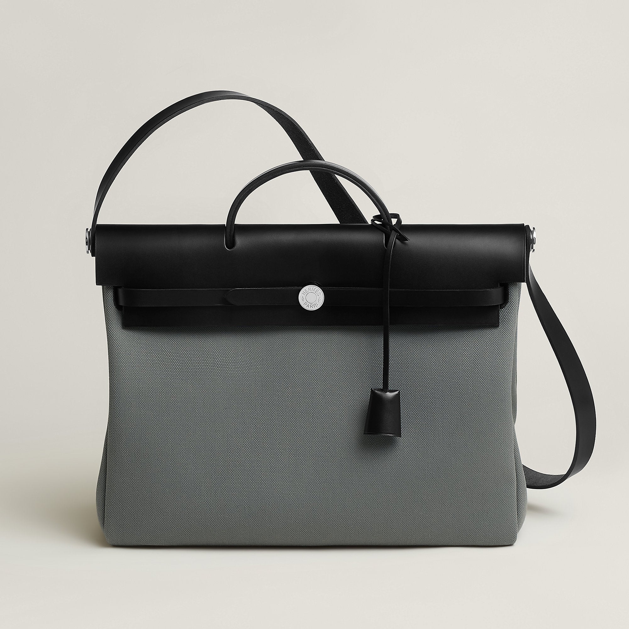 Hermes Herbag Messenger 39 Bag Gris Fume