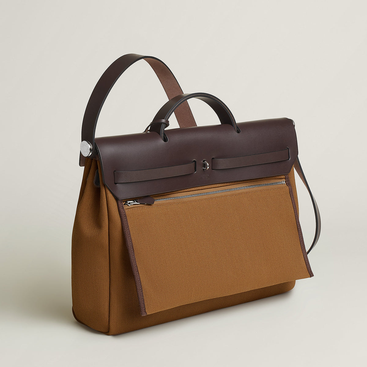Hermes Herbag Messenger 39 Bag Alezan
