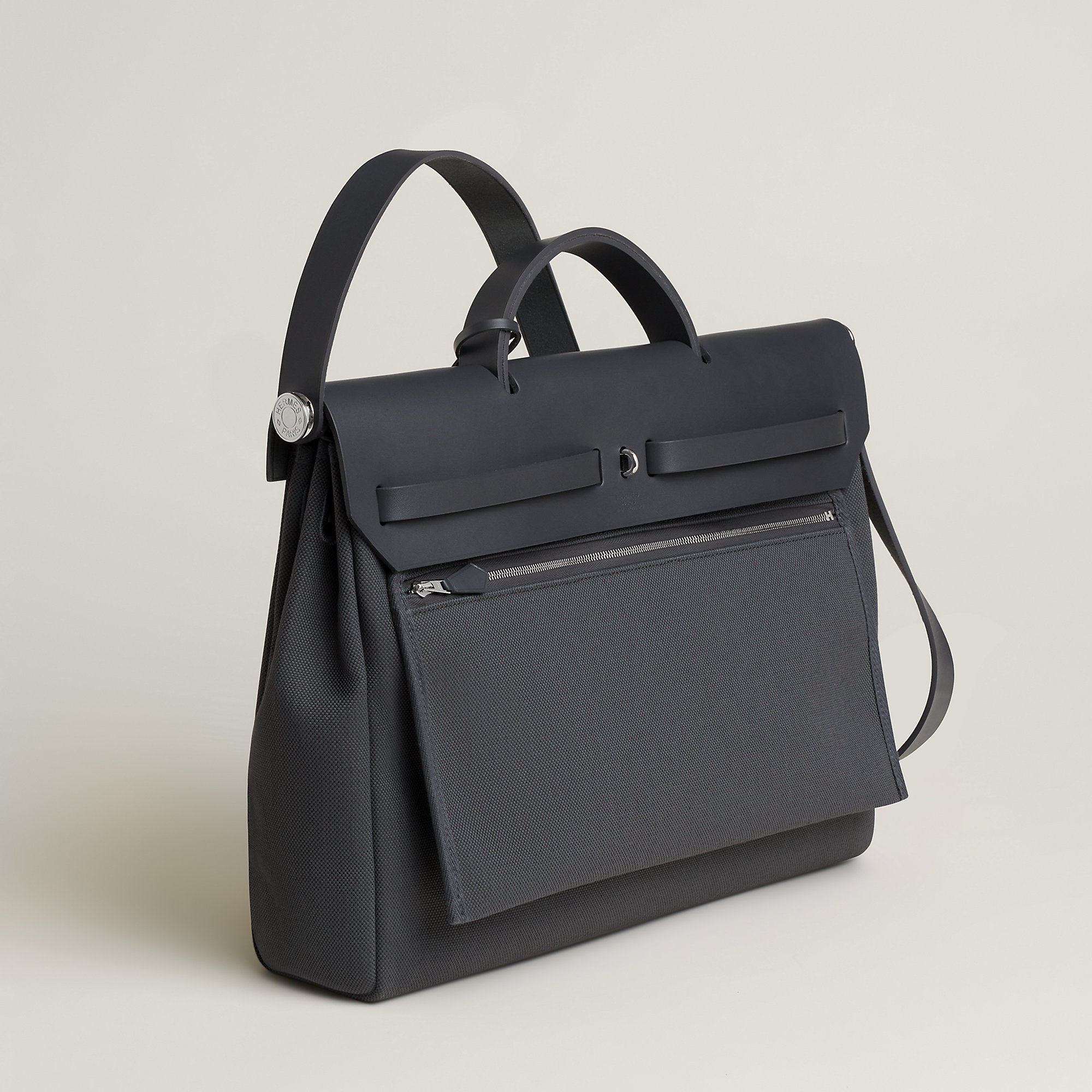 Hermes Herbag Messenger 39 Bag Ardoise