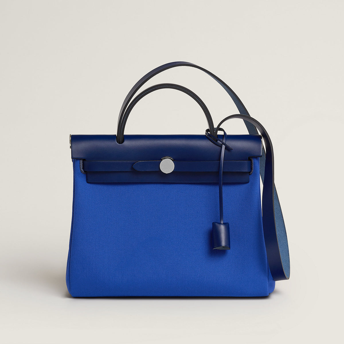 Hermes Herbag Zip 31 Bag Bleu Lectrique