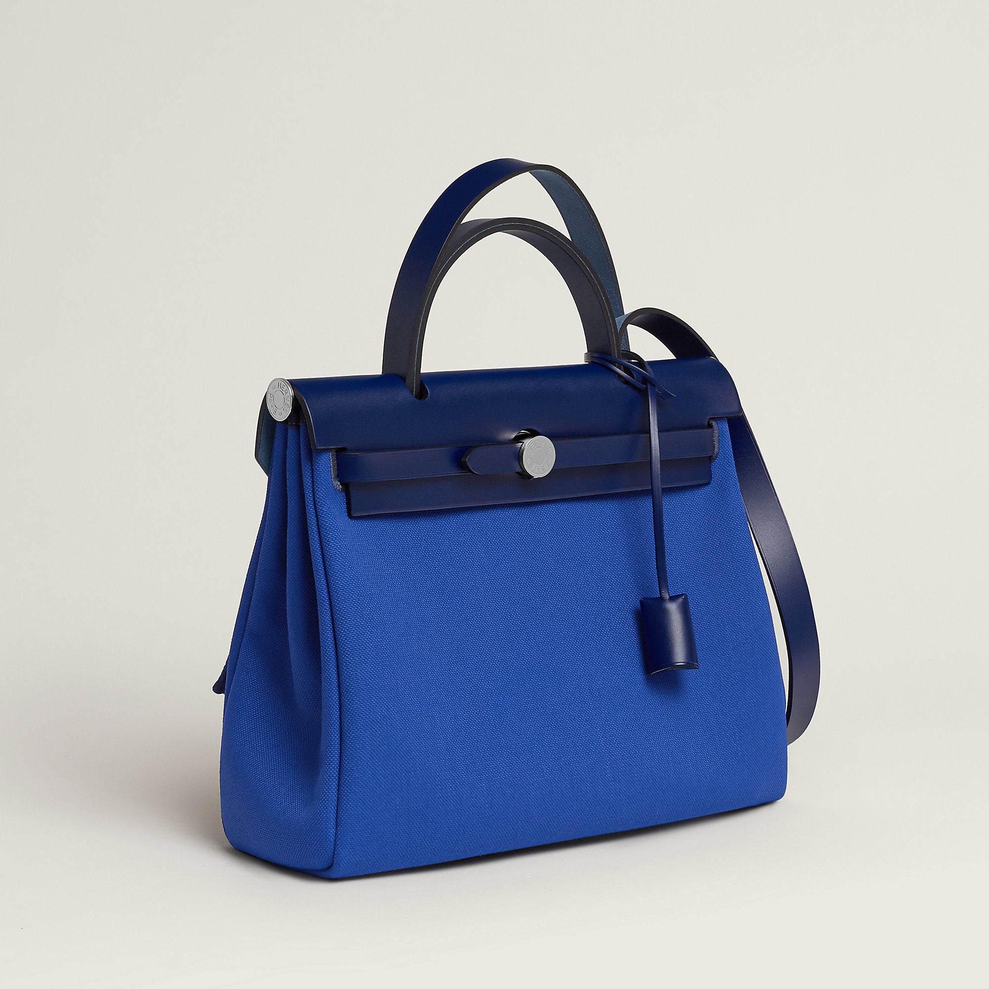 Hermes Herbag Zip 31 Bag Bleu Lectrique