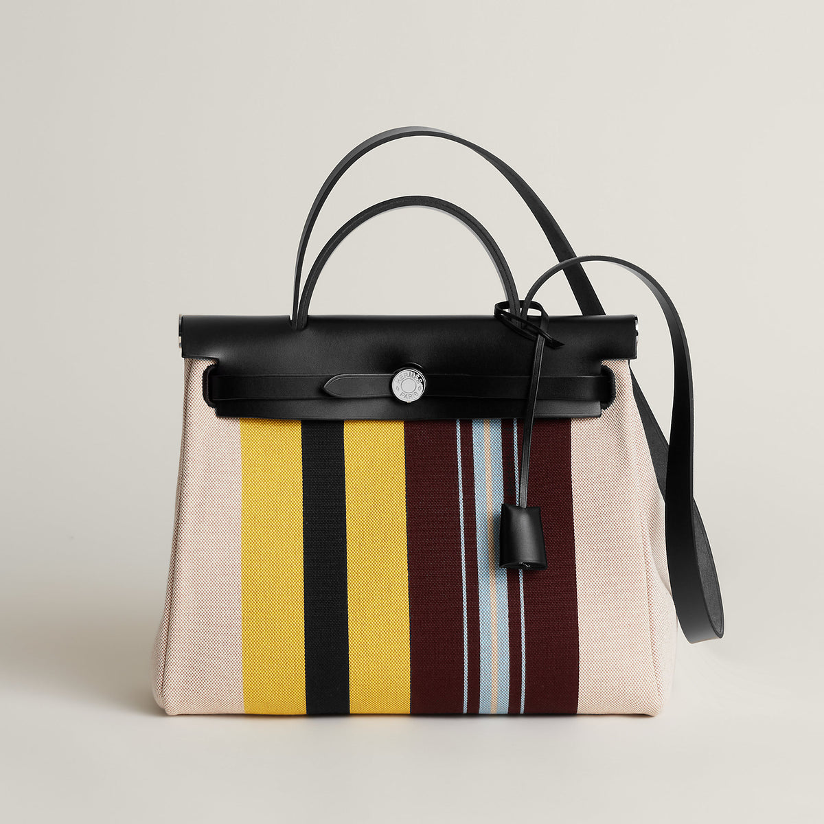 Hermes Herbag Zip 31 Laquered Bag Cru