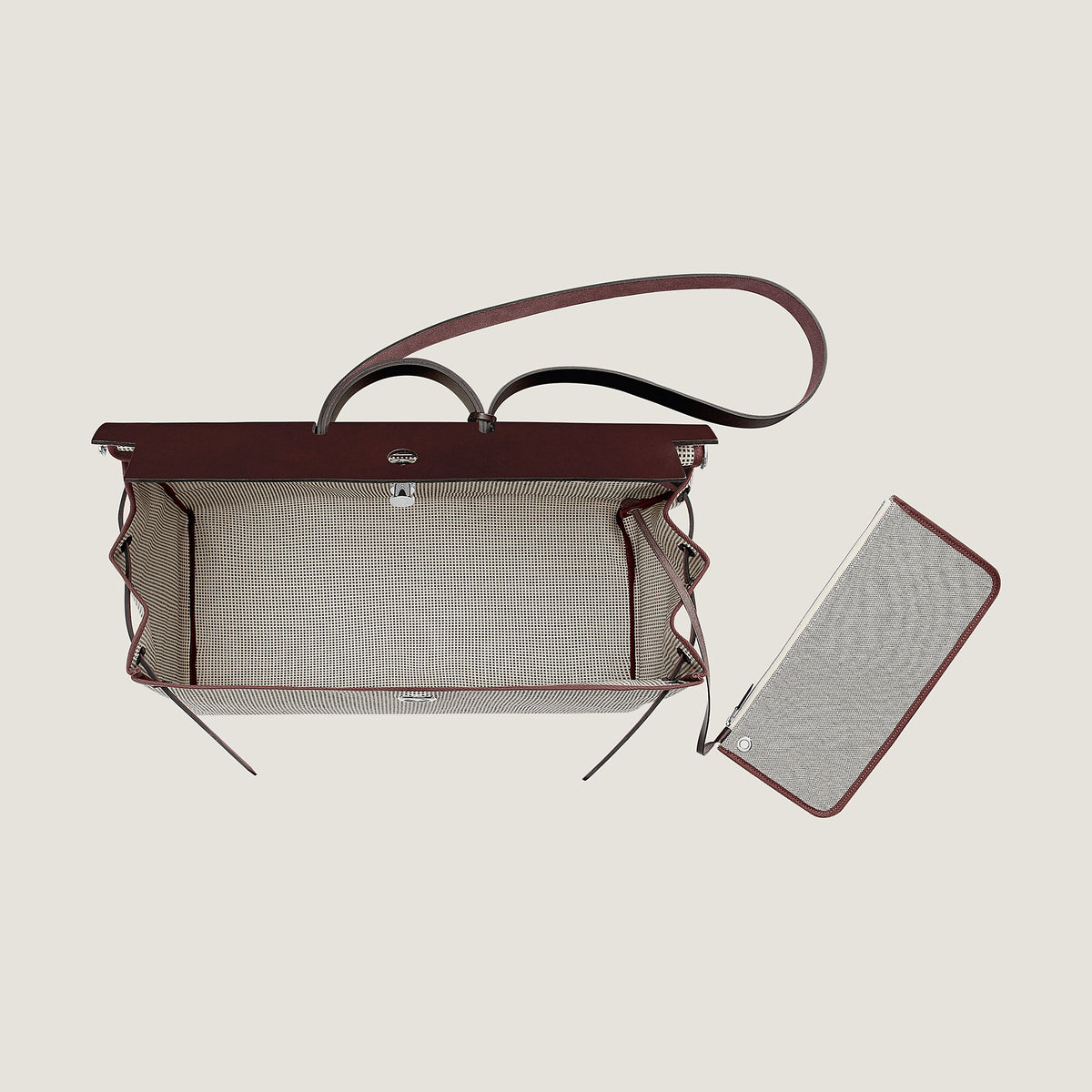 Hermes Herbag Zip Cabine Bag Cru