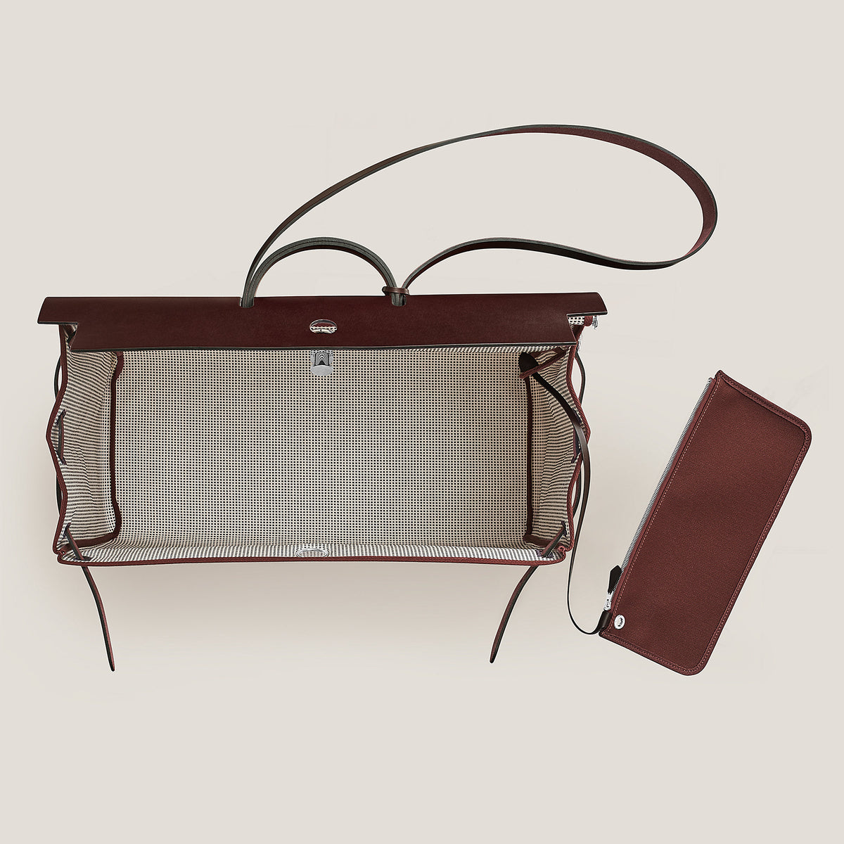 Hermes Herbag Zip Cabine Bag Cru
