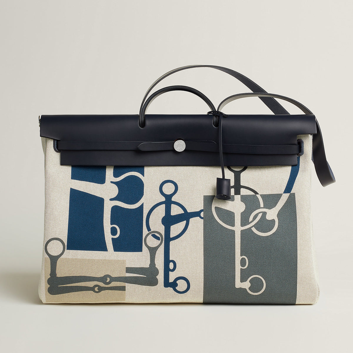 Hermes Herbag Zip Cabine Bag Indigo