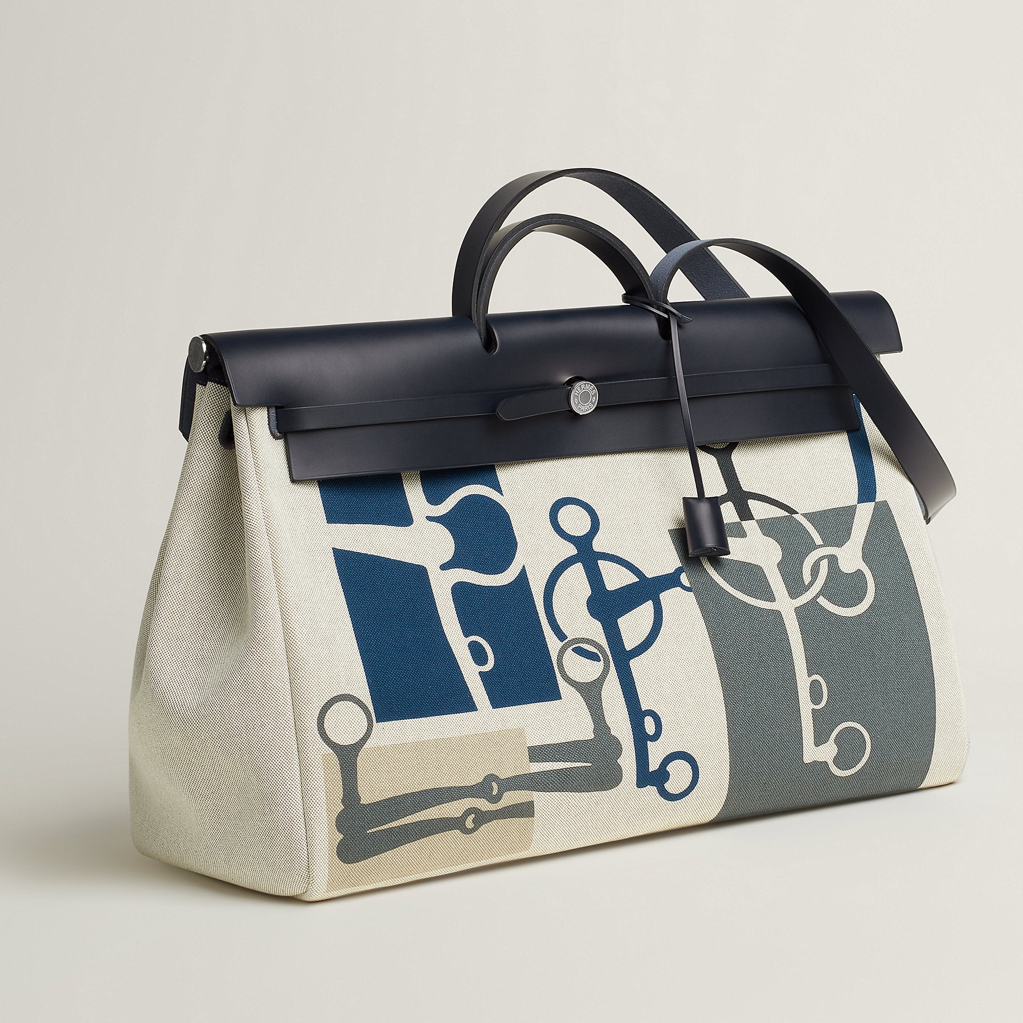 Hermes Herbag Zip Cabine Bag Indigo