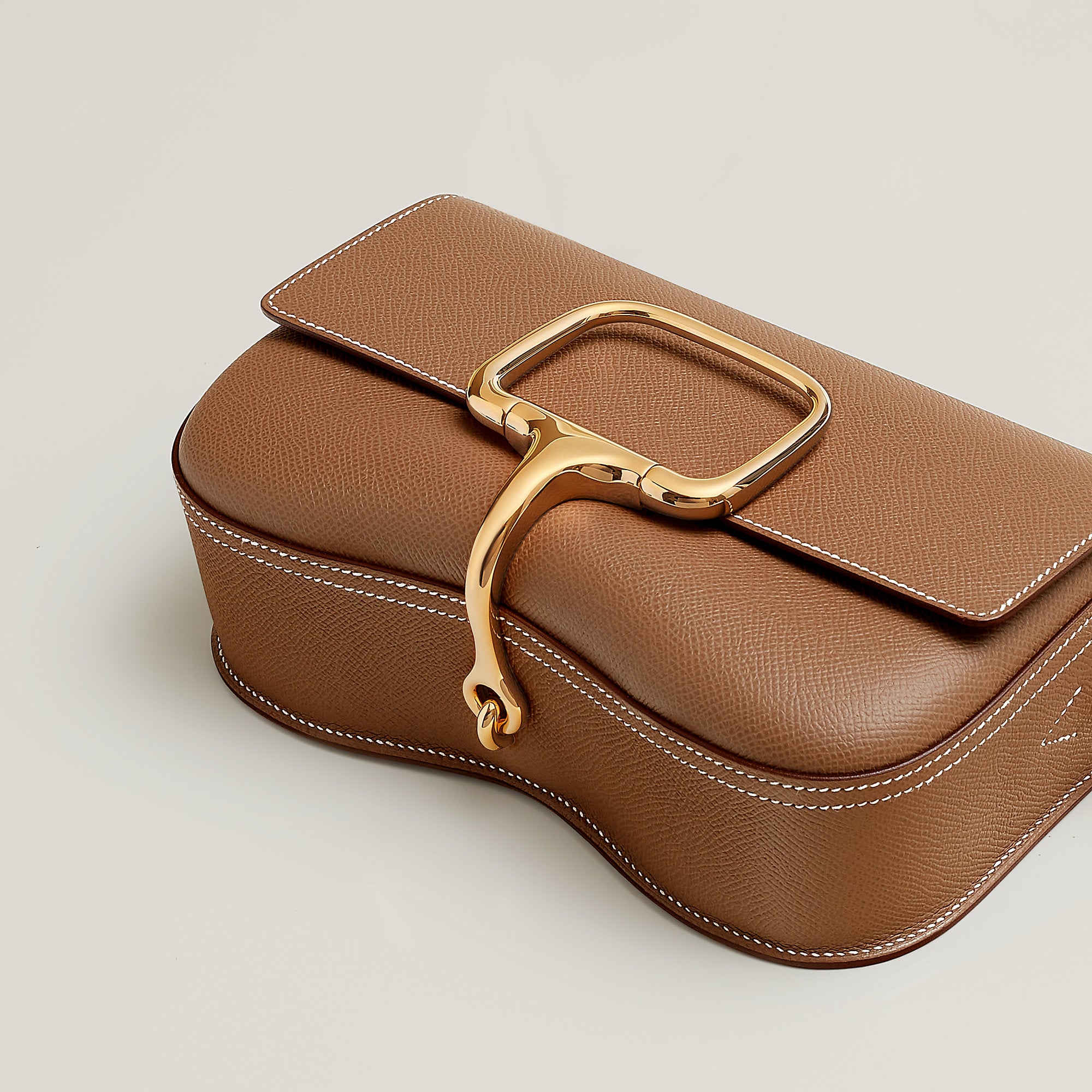 Hermes Della Cavalleria Elan Bag Gold