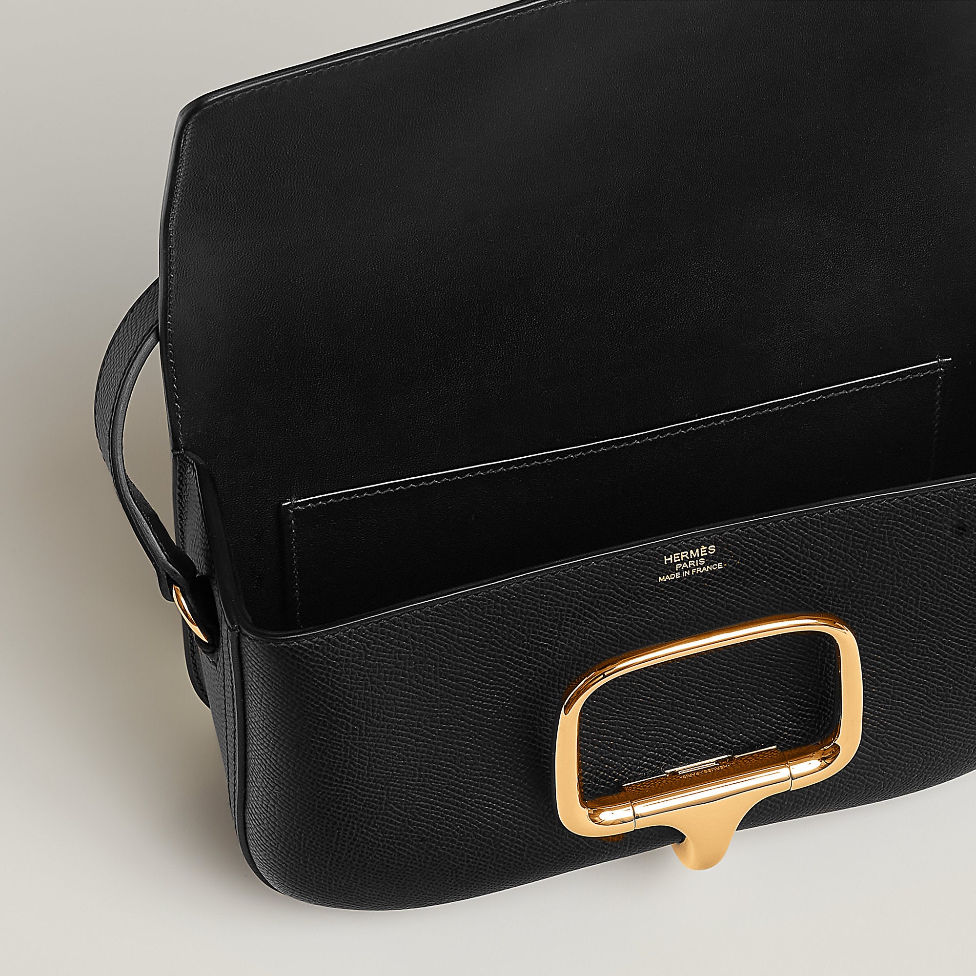 Hermes Della Cavalleria Elan Bag Noir