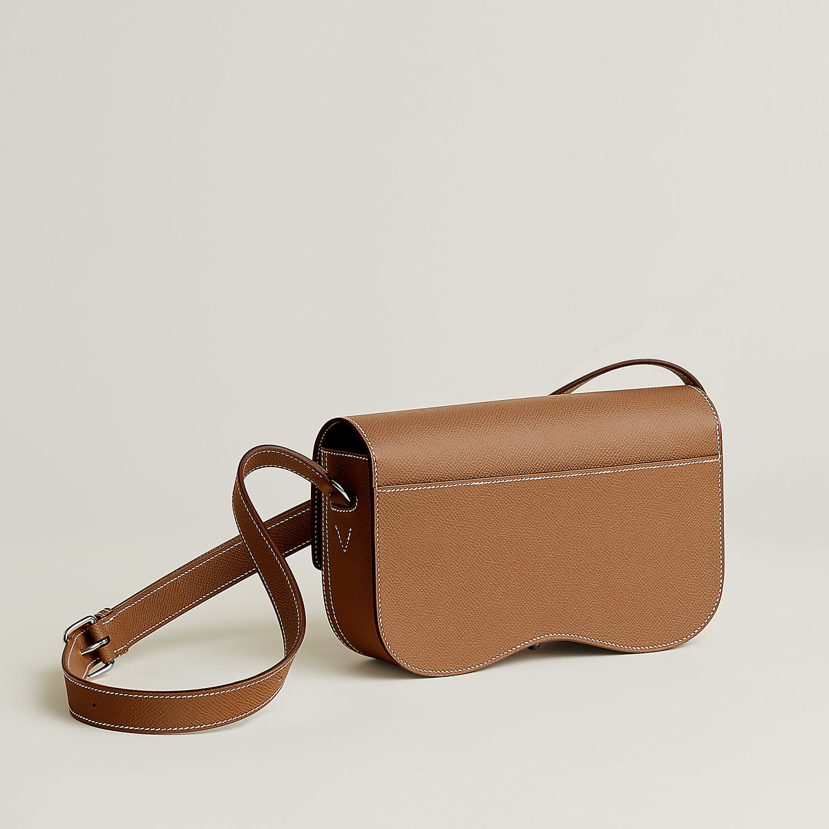Hermes Herms Della Cavalleria Elan Bag Gold