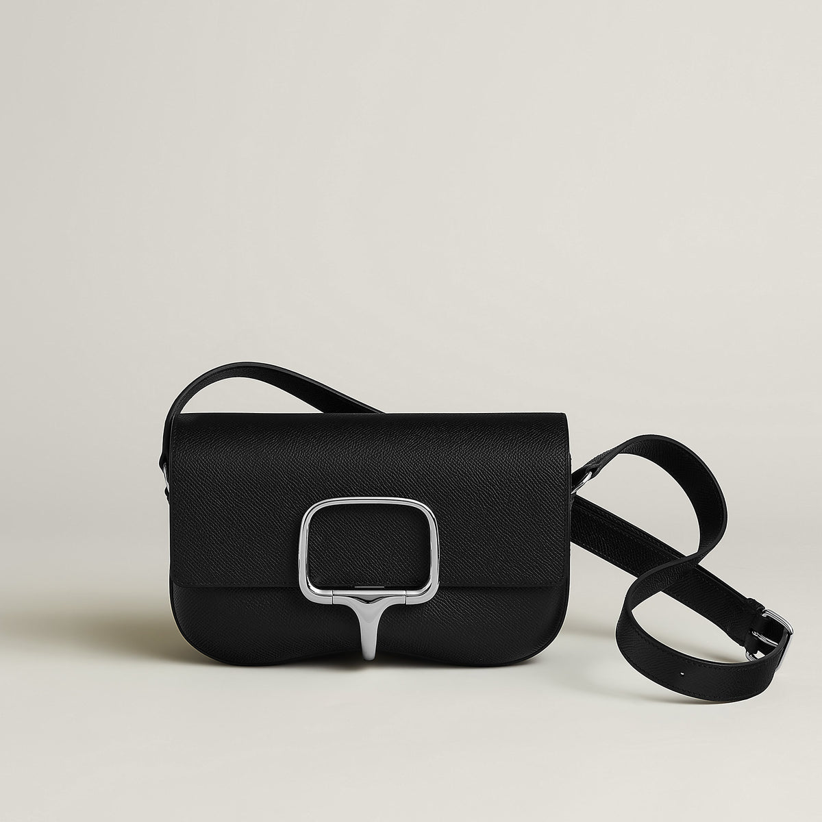 Hermes Della Cavalleria Elan Bag Noir