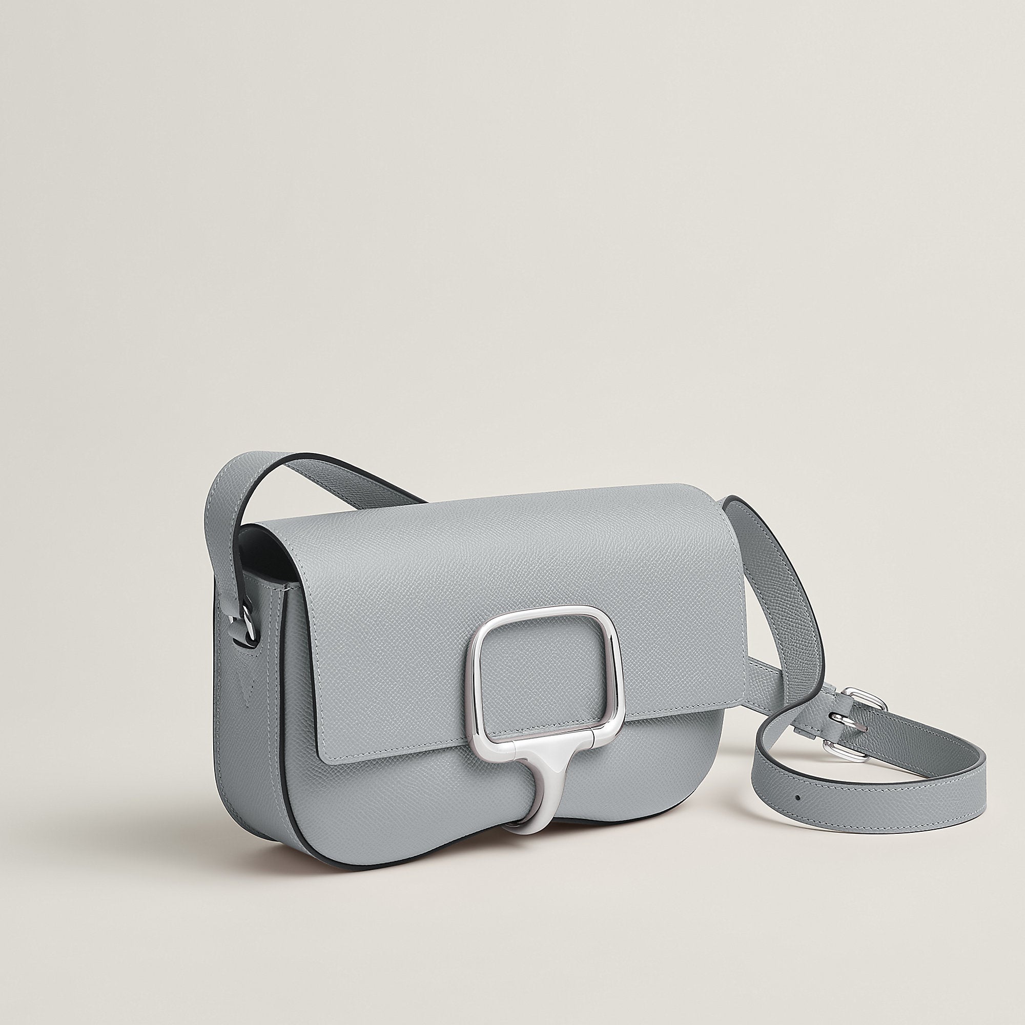 Hermes Della Cavalleria Elan Bag Gris Pantin