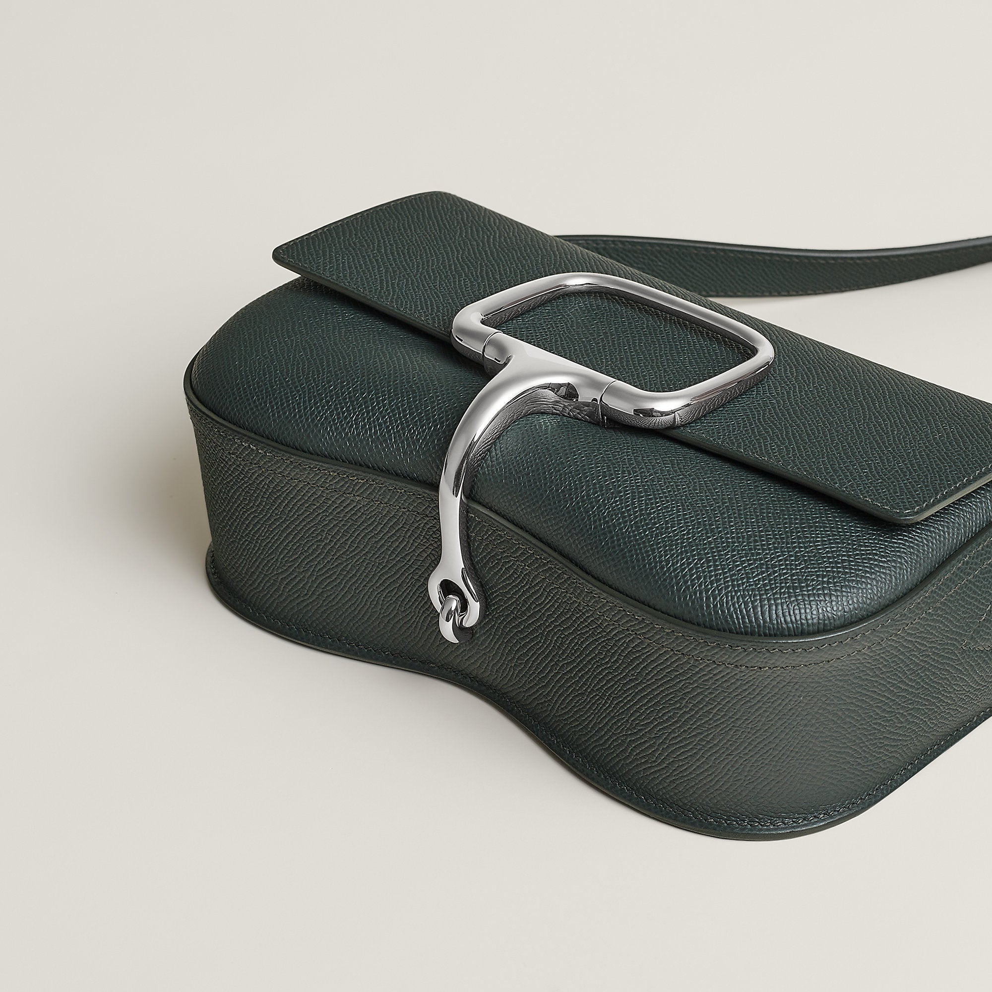 Hermes Herms Della Cavalleria Elan Bag Gold