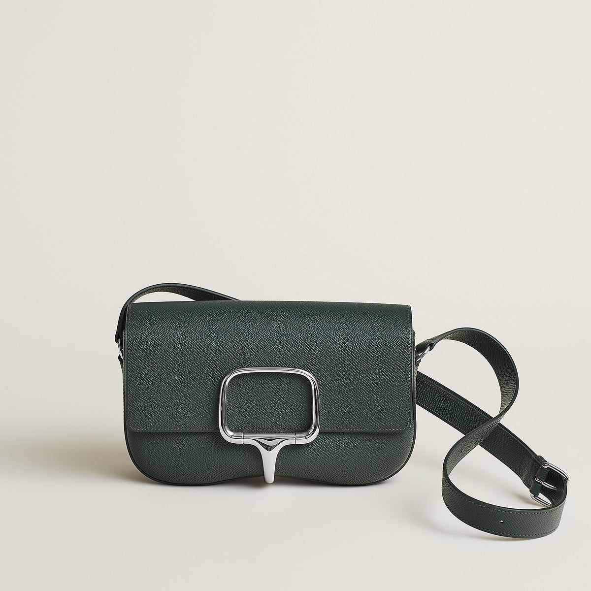 Hermes Della Cavalleria Elan Bag Vert Mangrove