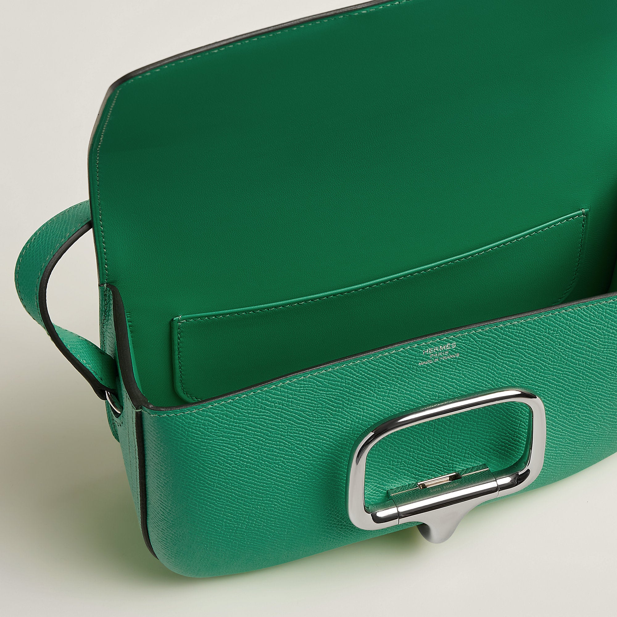 Hermes Della Cavalleria Elan Bag Vert Vertigo