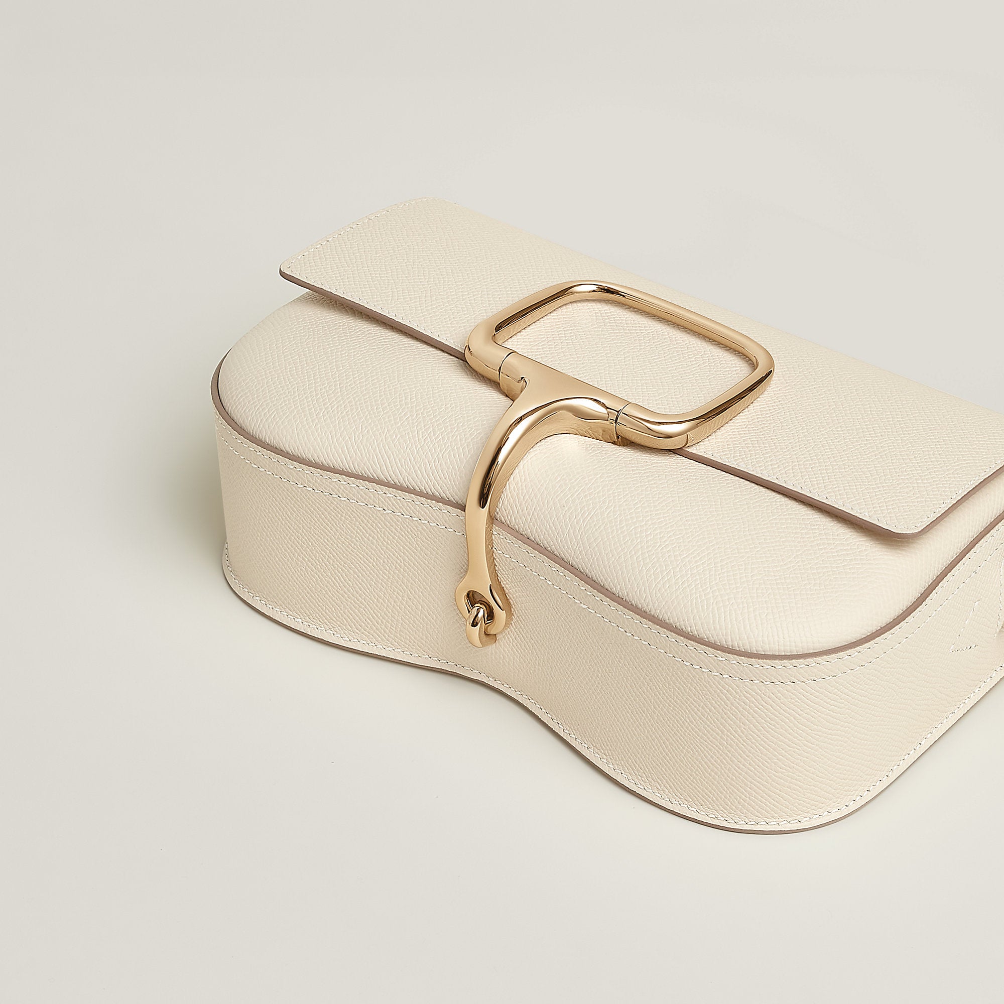 Hermes Della Cavalleria Elan Bag Craie
