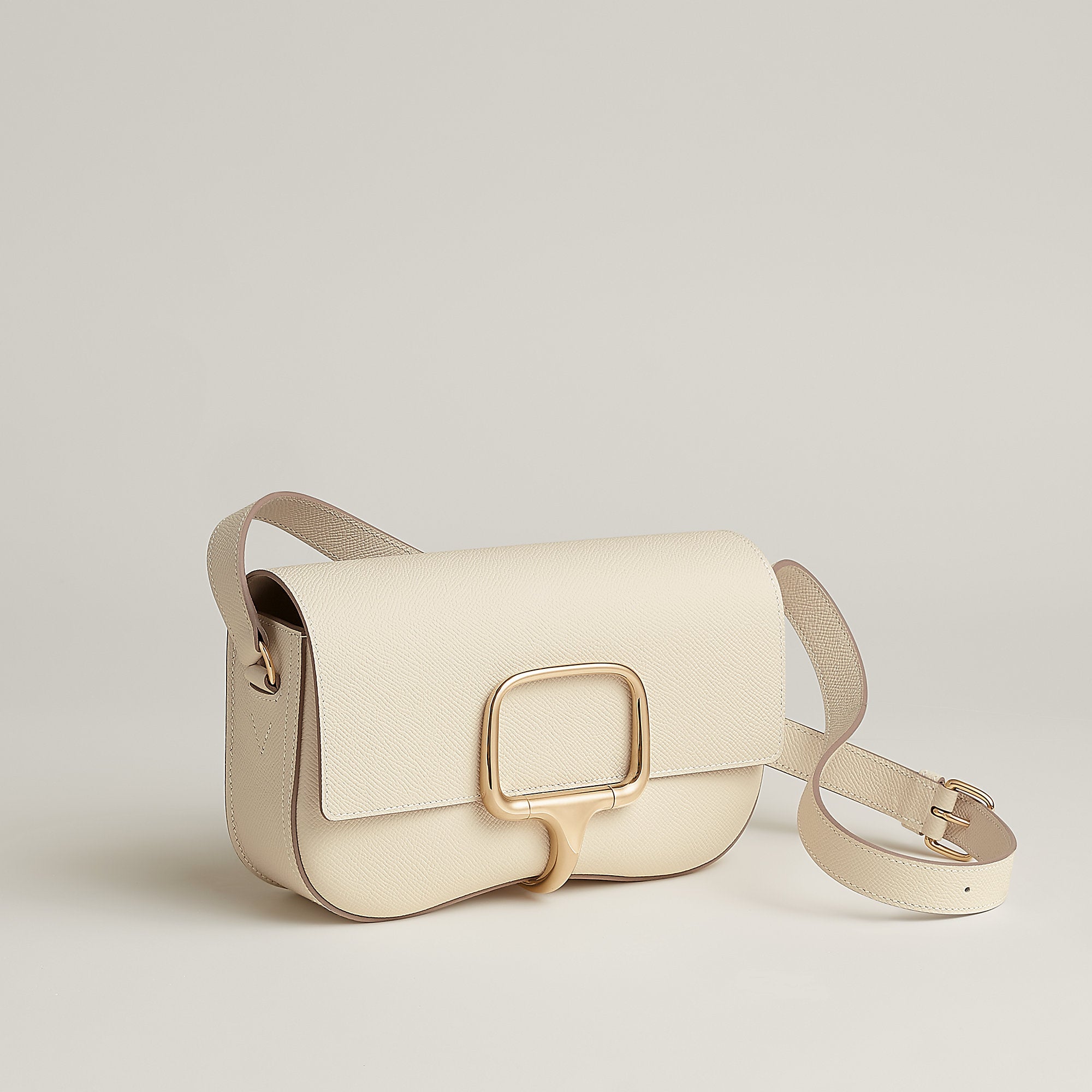 Hermes Della Cavalleria Elan Bag Craie