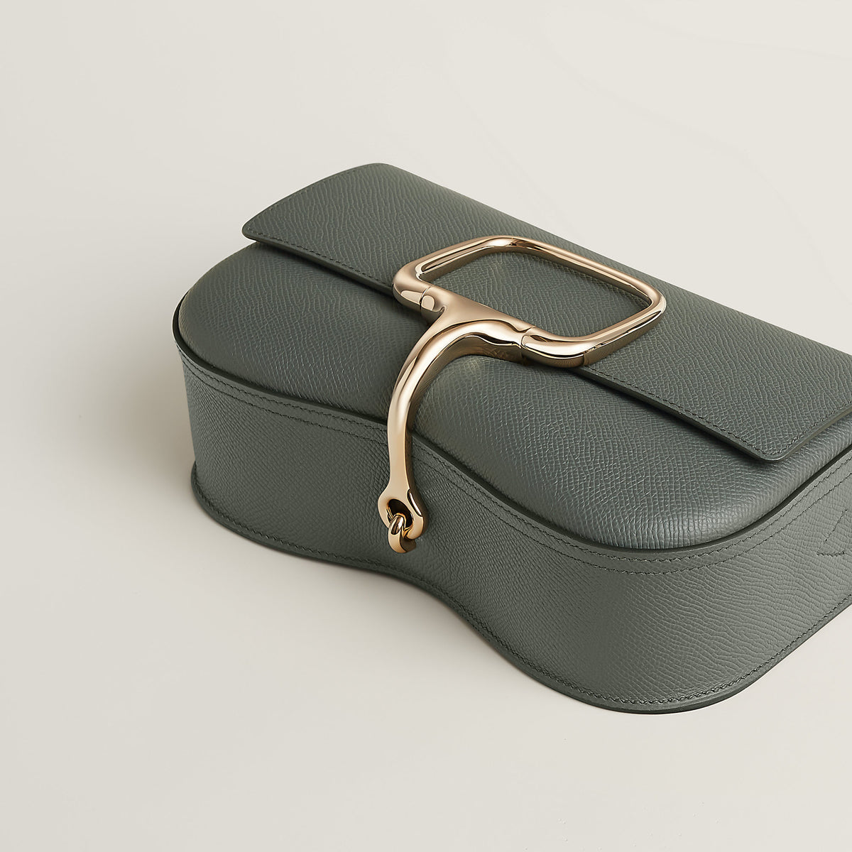Hermes Della Cavalleria Elan Bag Vert Amande