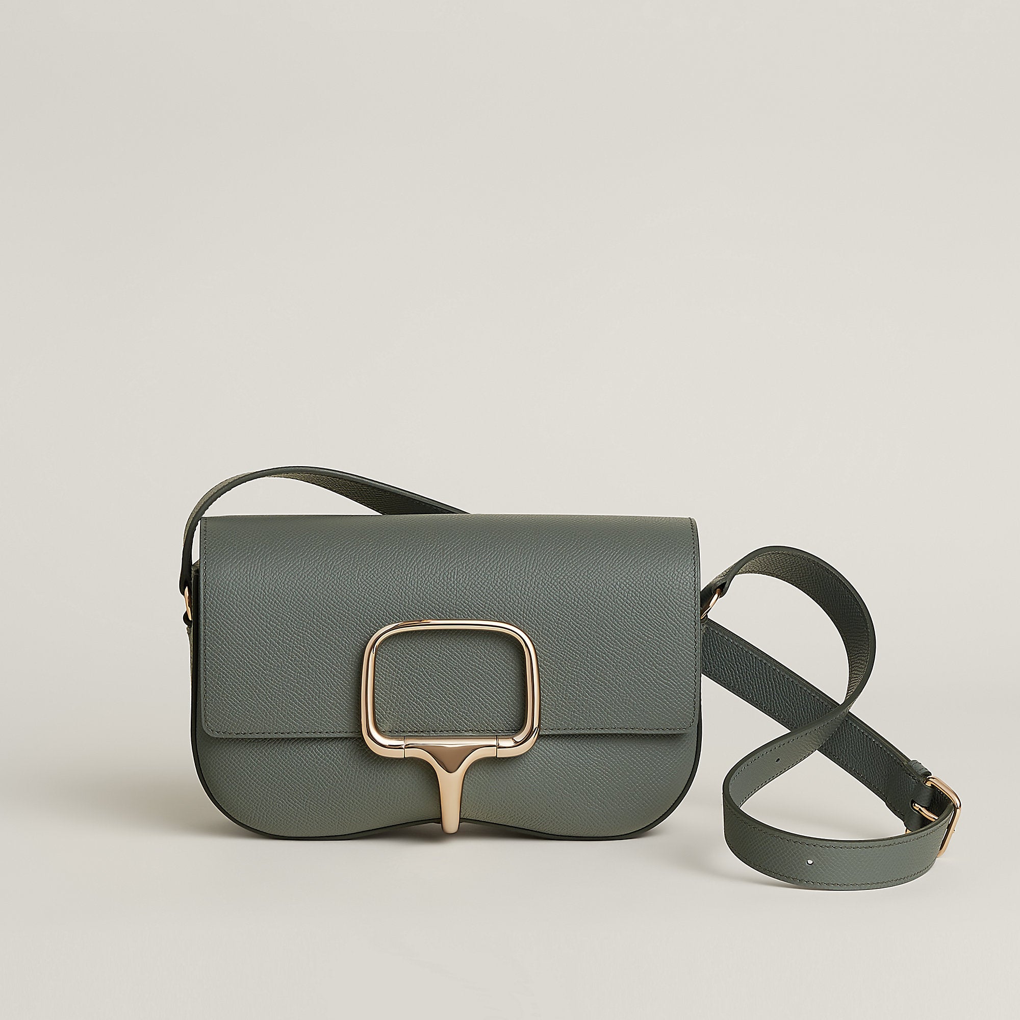 Hermes Della Cavalleria Elan Bag Vert Amande