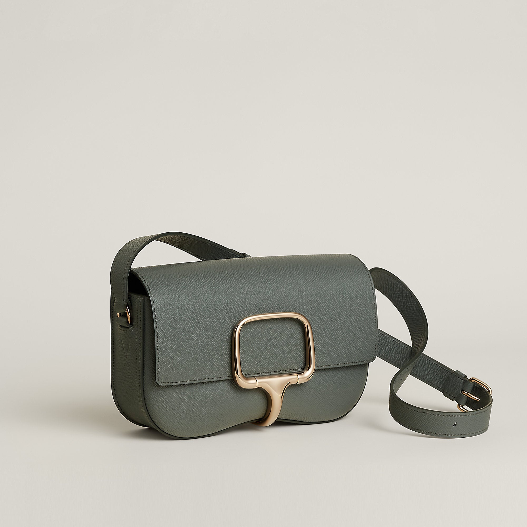 Hermes Della Cavalleria Elan Bag Vert Amande