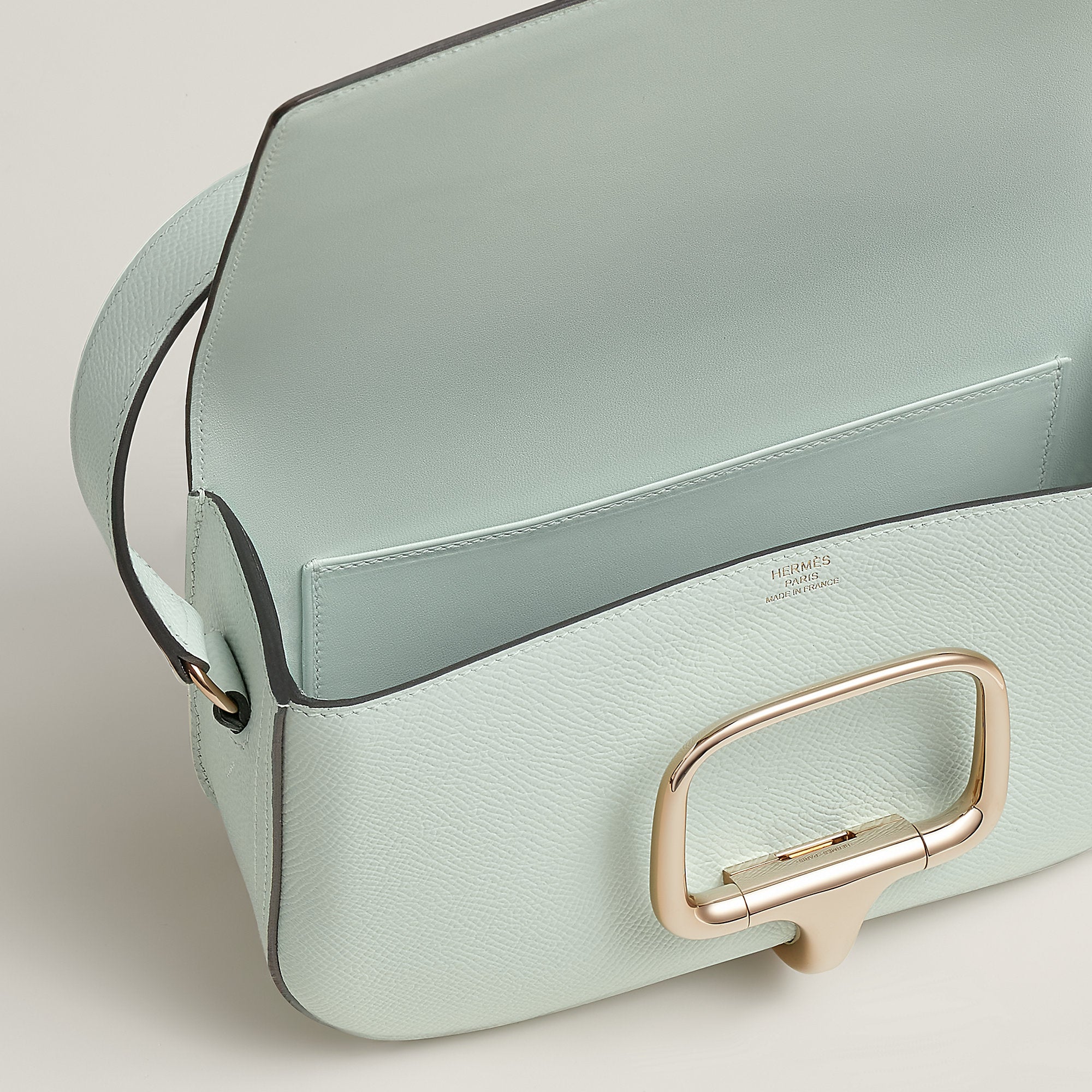 Hermes Della Cavalleria Elan Bag Vert Peppermint