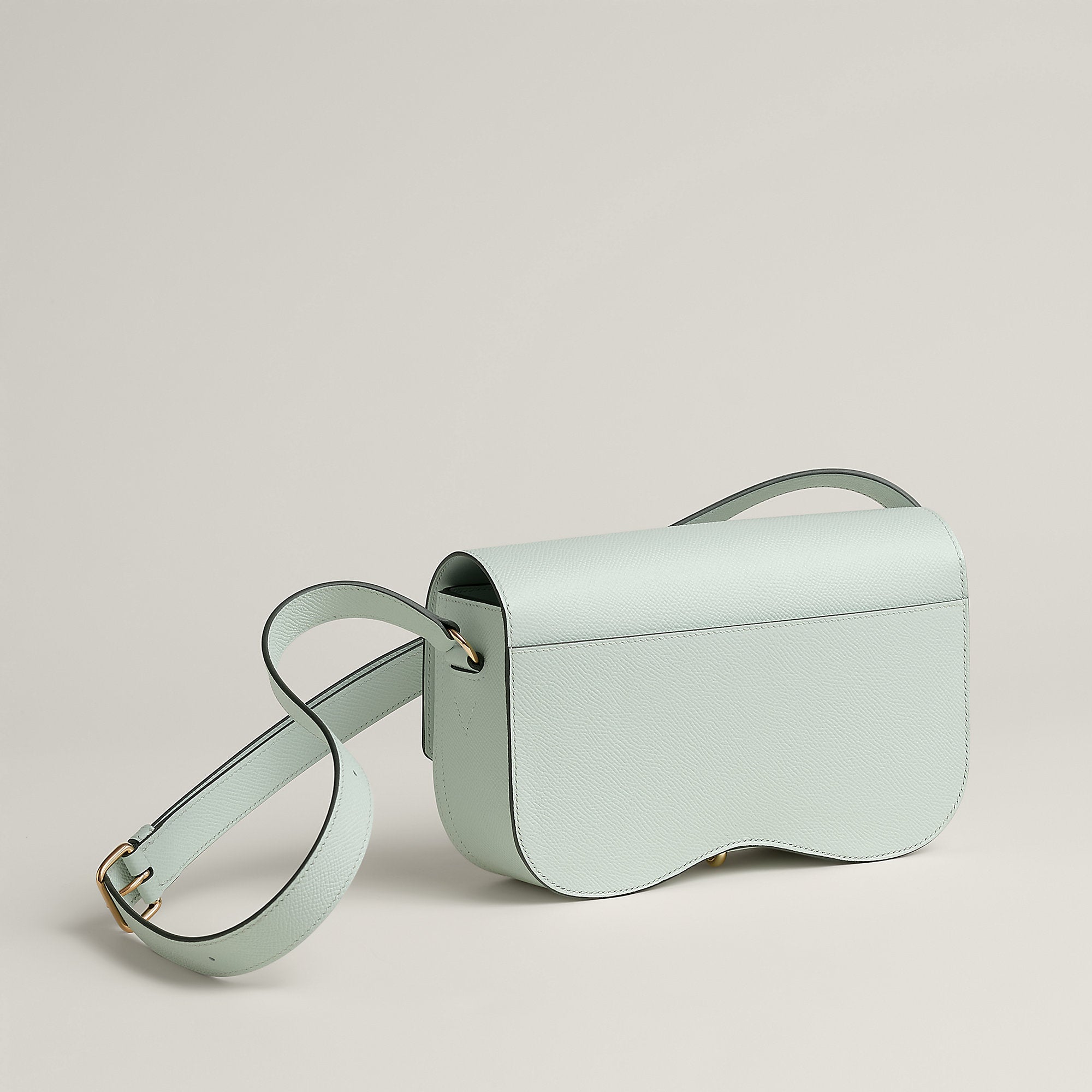 Hermes Della Cavalleria Elan Bag Vert Peppermint