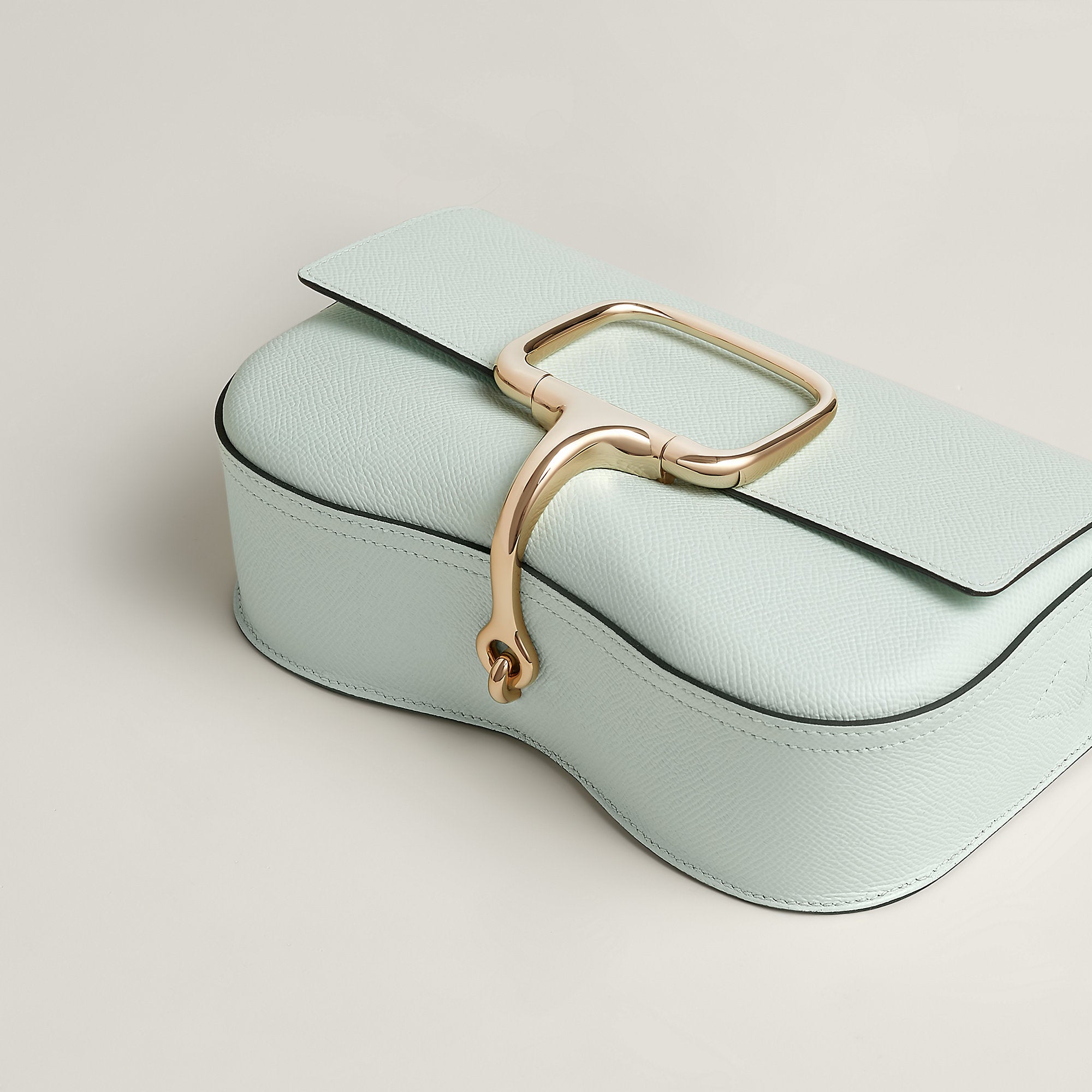 Hermes Della Cavalleria Elan Bag Vert Peppermint