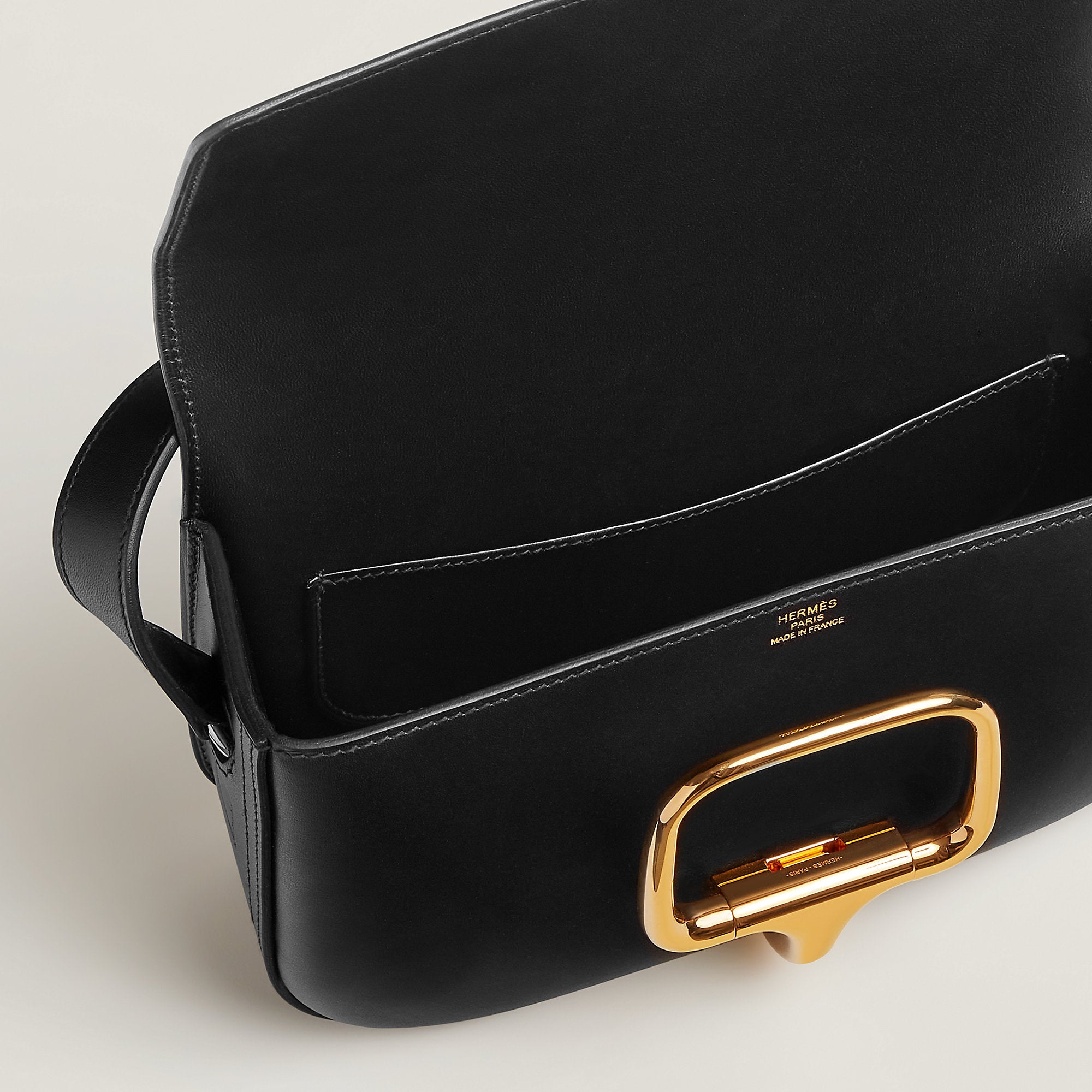 Hermes Della Cavalleria Elan Bag Noir