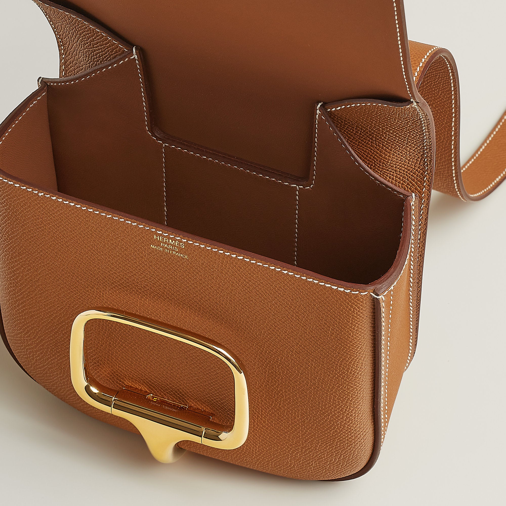 Hermes Della Cavalleria Mini Bag Ii Gold