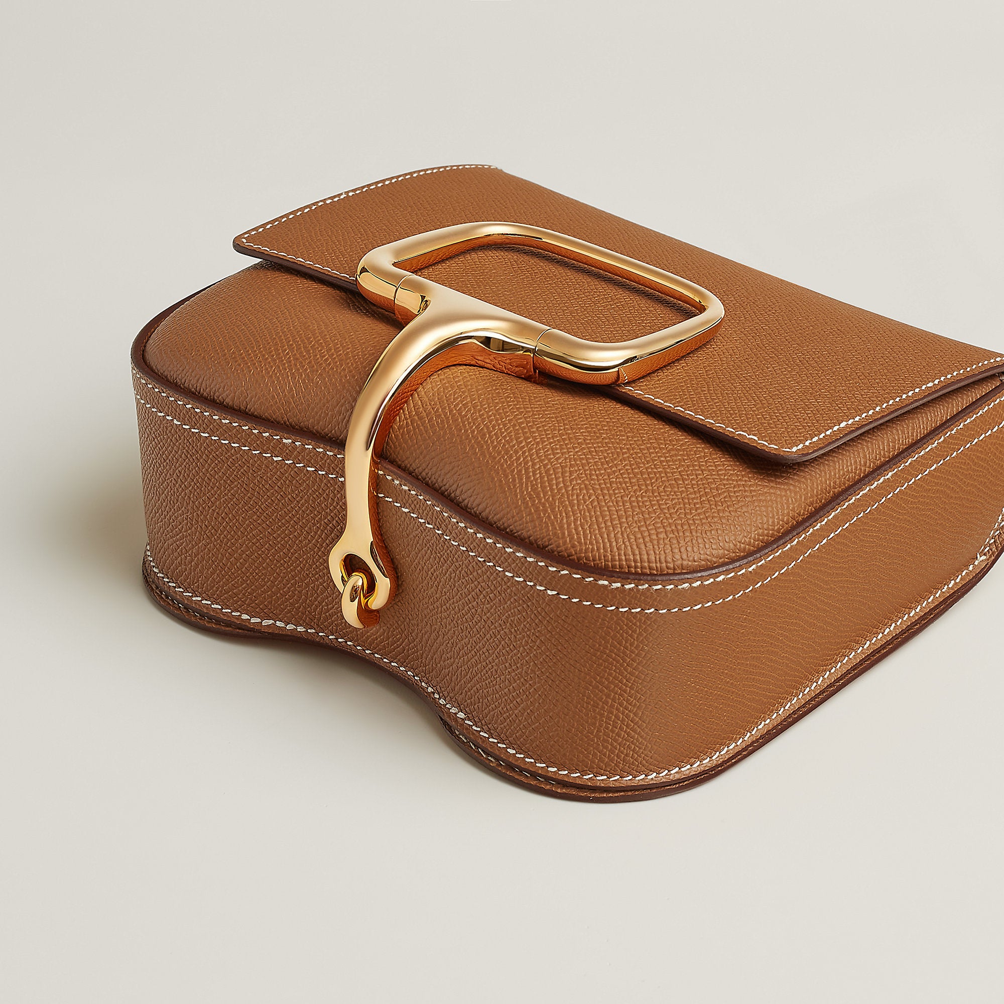 Hermes Herms Della Cavalleria Mini Bag Ii Gold