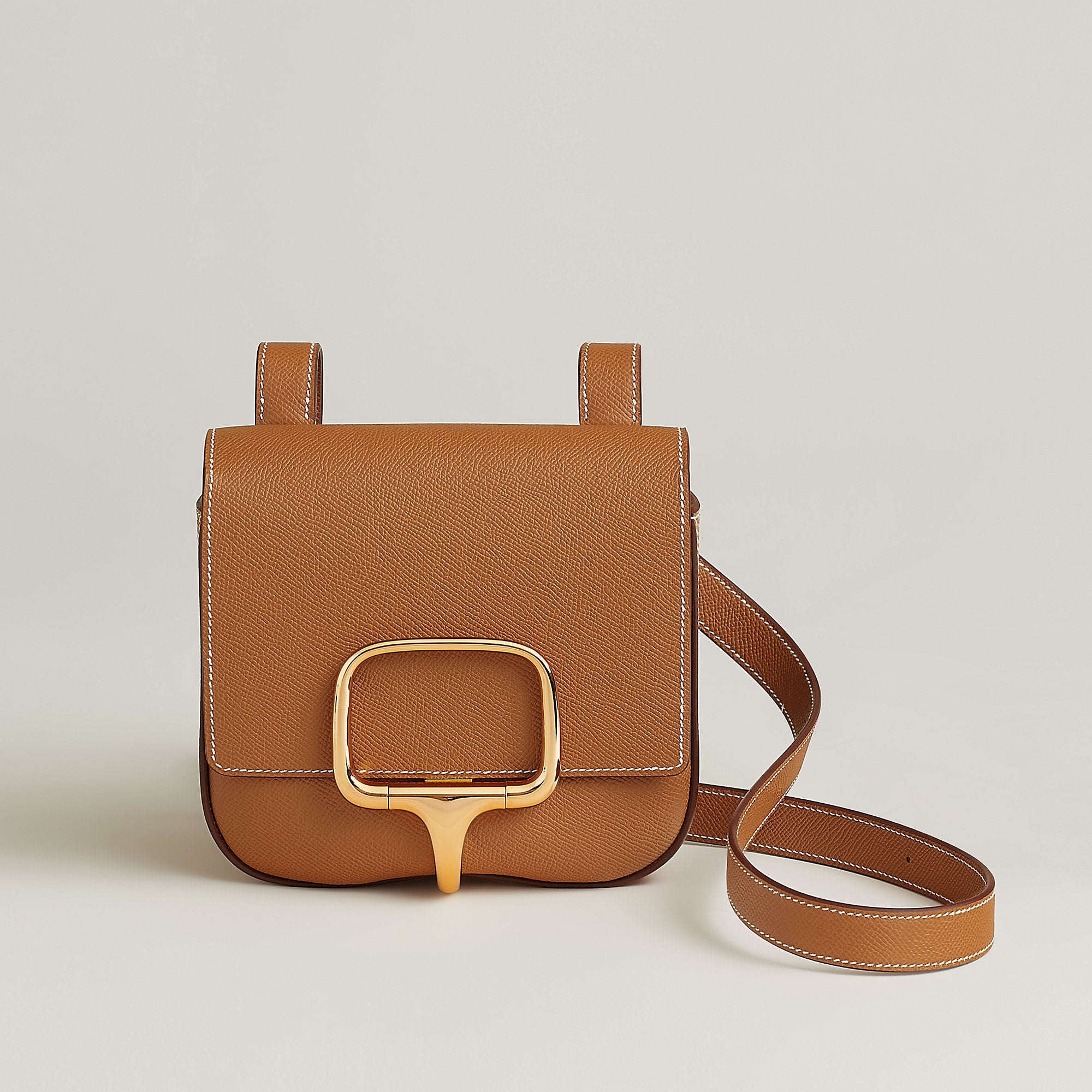 Hermes Della Cavalleria Mini Bag Ii Gold