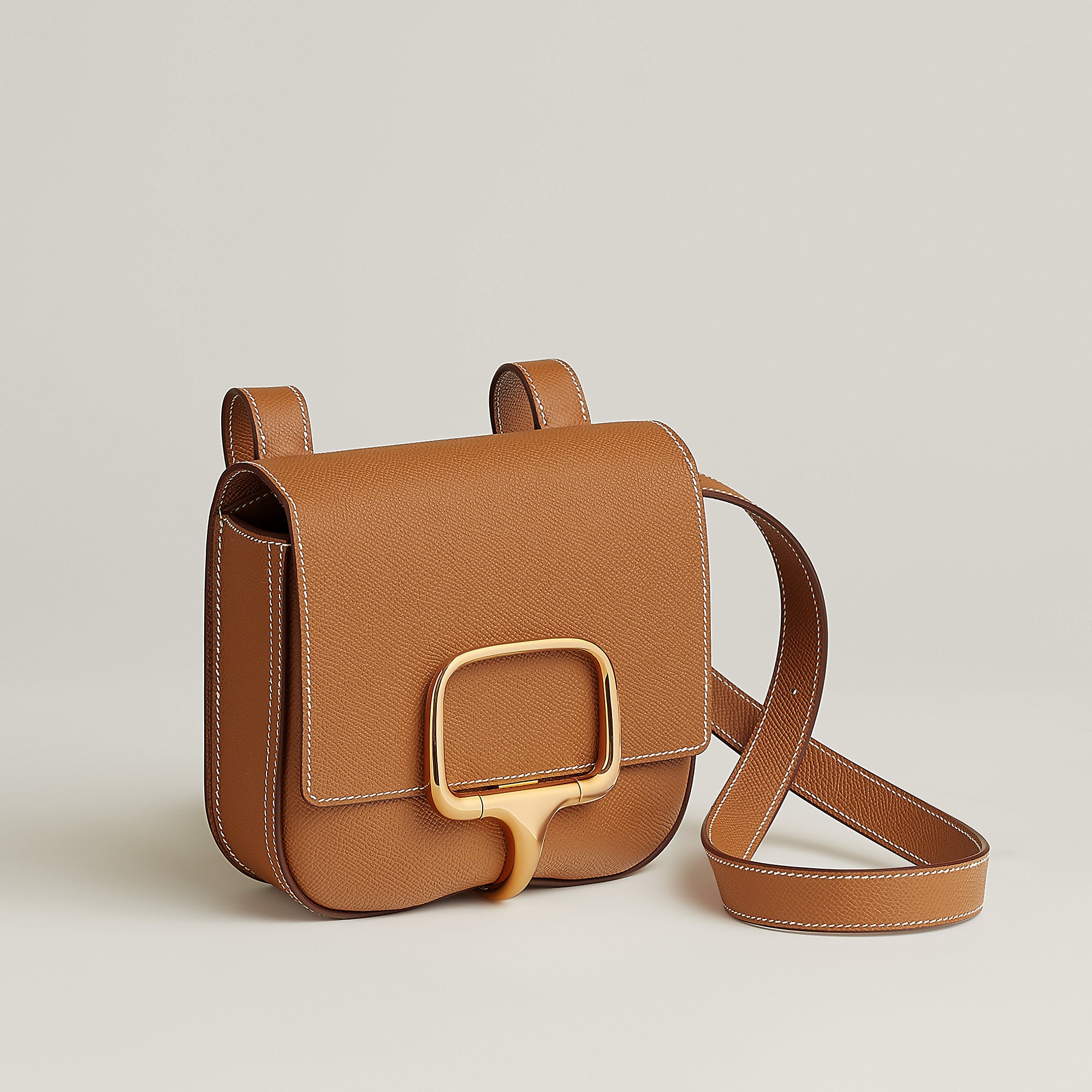 Hermes Della Cavalleria Mini Bag Ii Gold