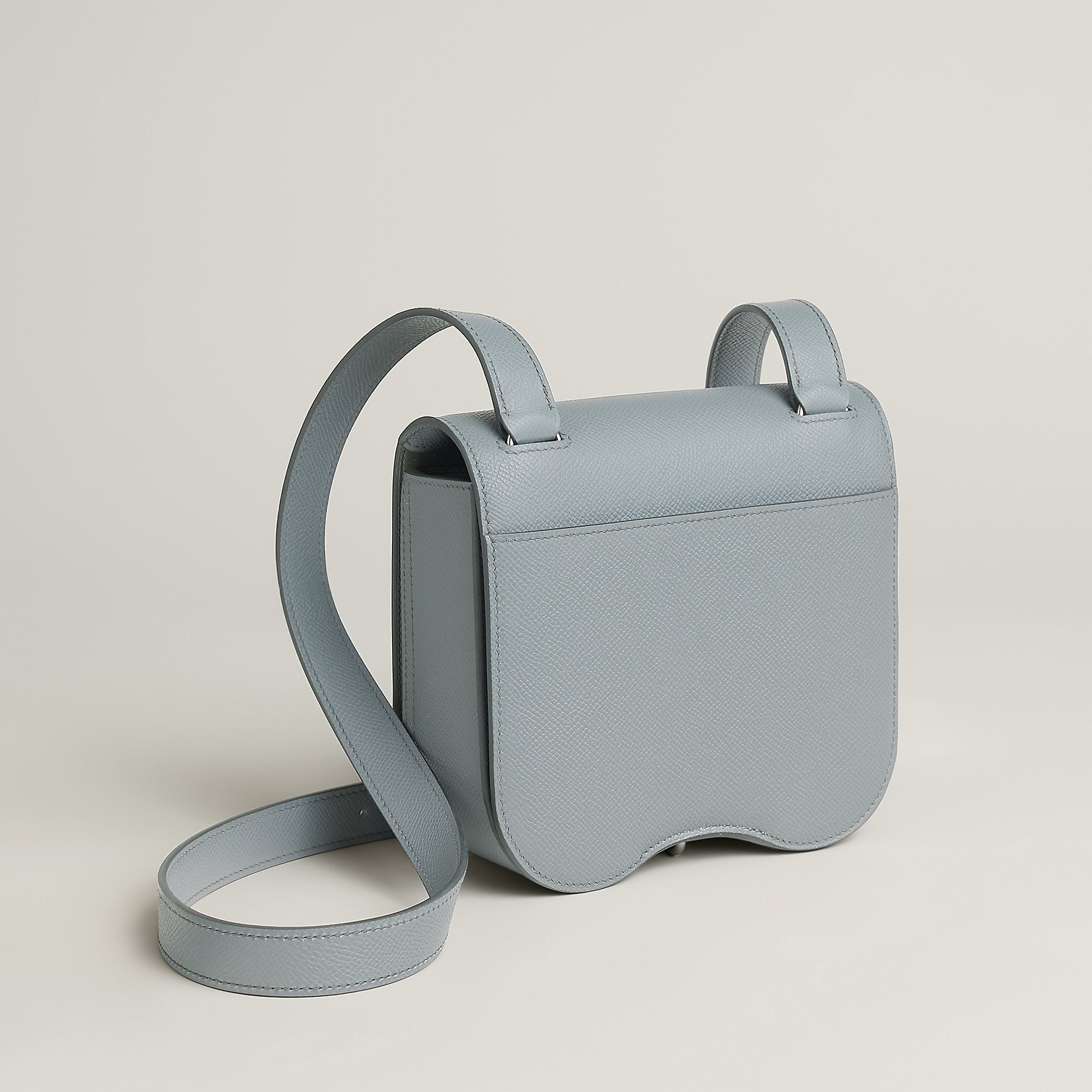 Hermes Della Cavalleria Mini Bag Ii Bleu Glacier