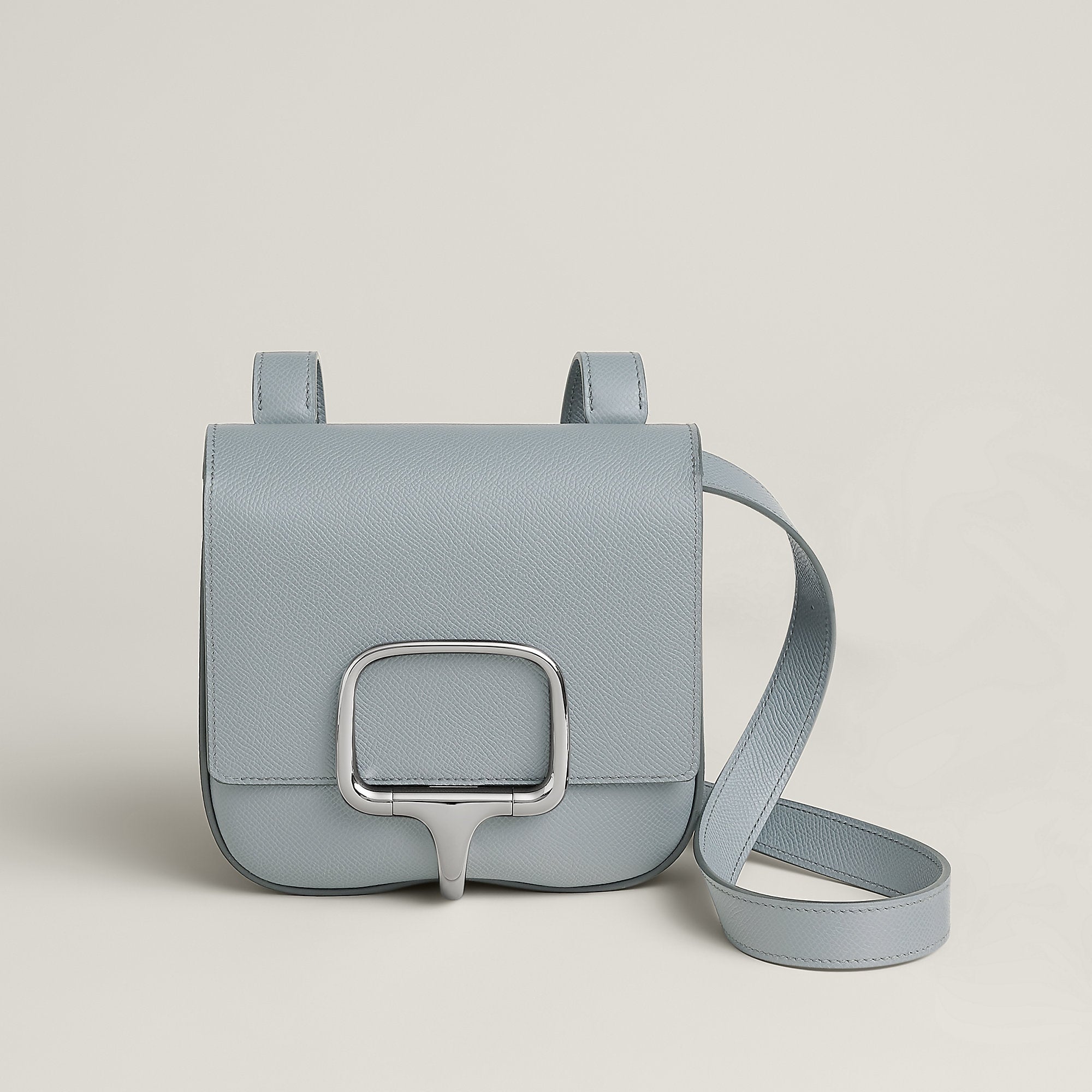 Hermes Della Cavalleria Mini Bag Ii Bleu Glacier
