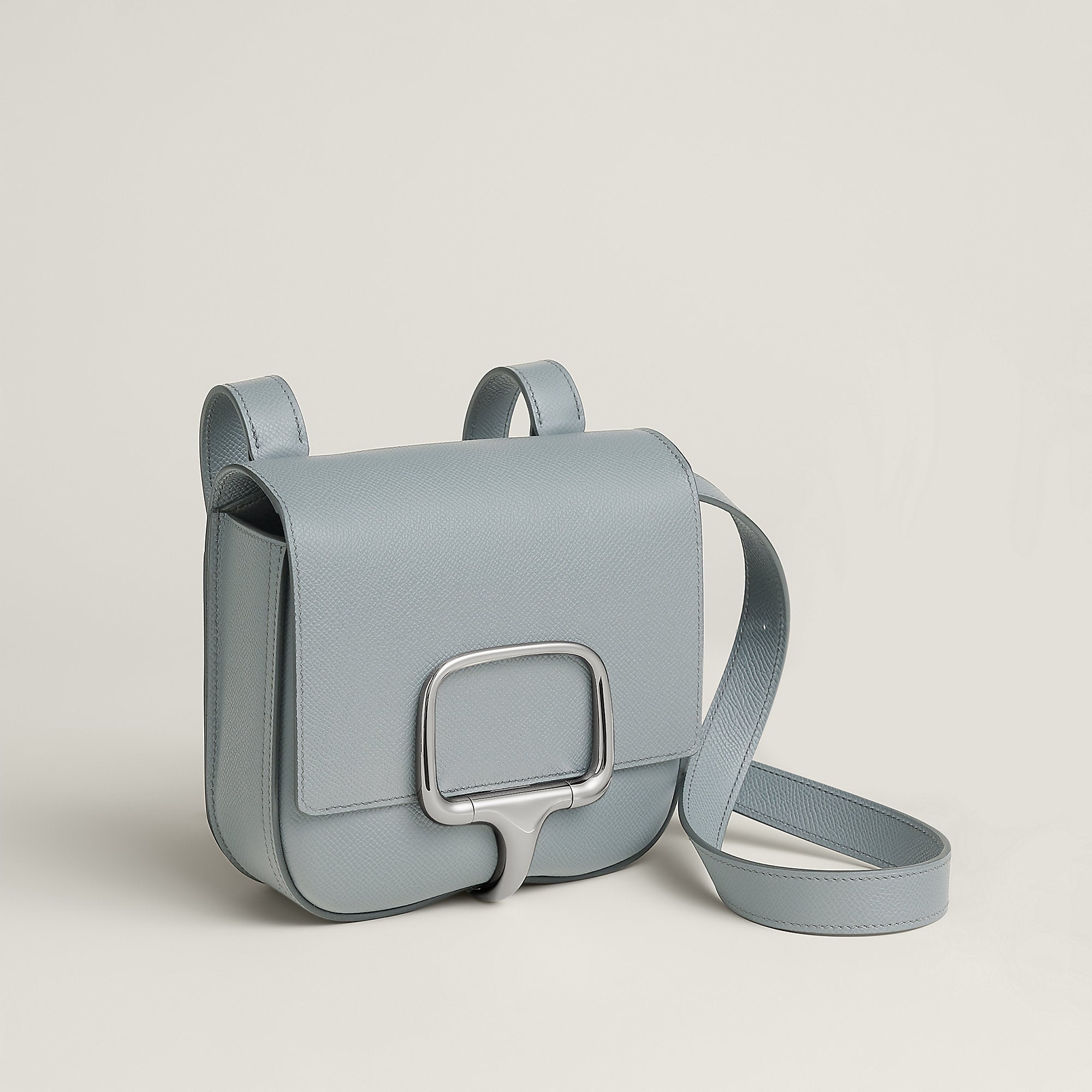 Hermes Della Cavalleria Mini Bag Ii Bleu Glacier