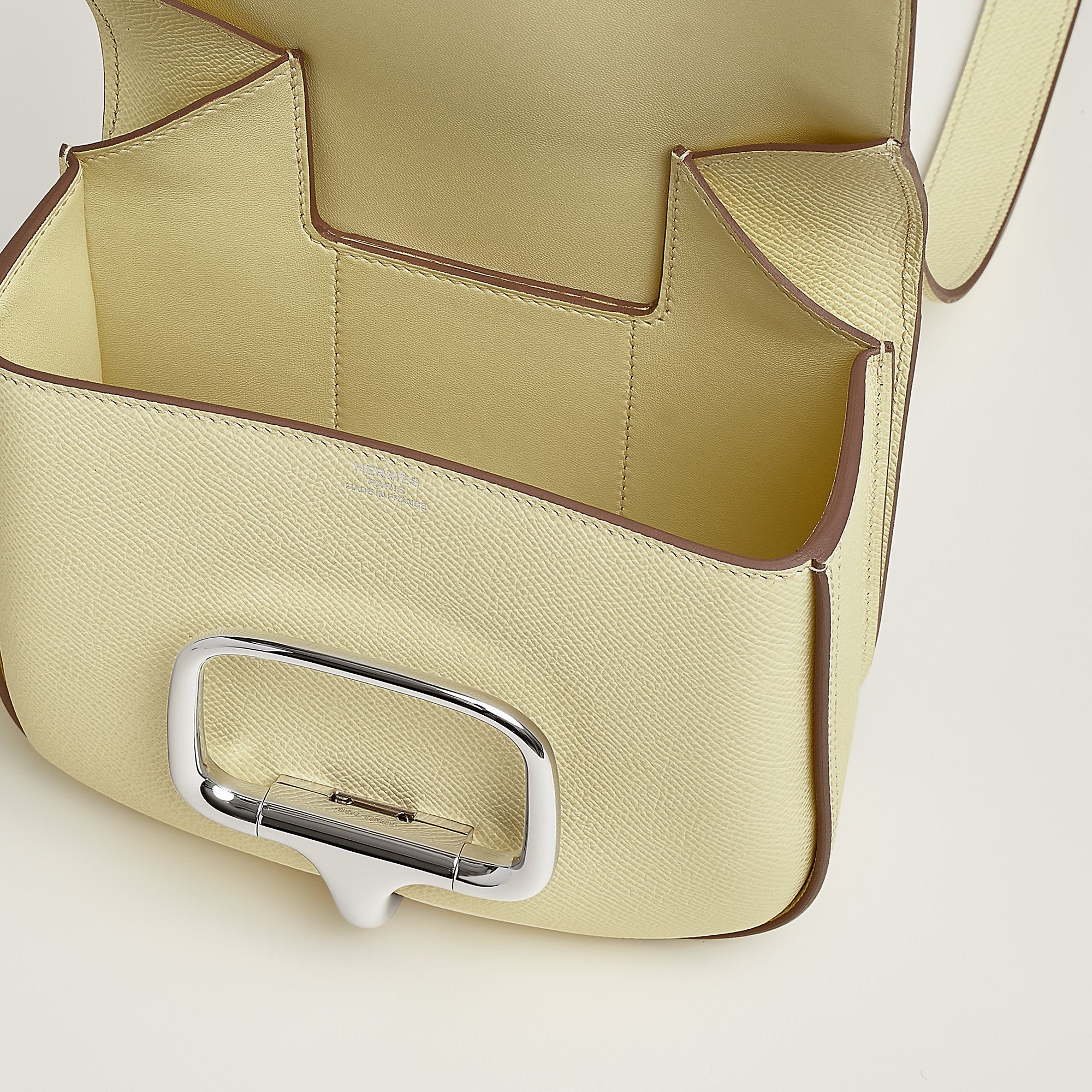 Hermes Della Cavalleria Mini Bag Ii Jaune Milton