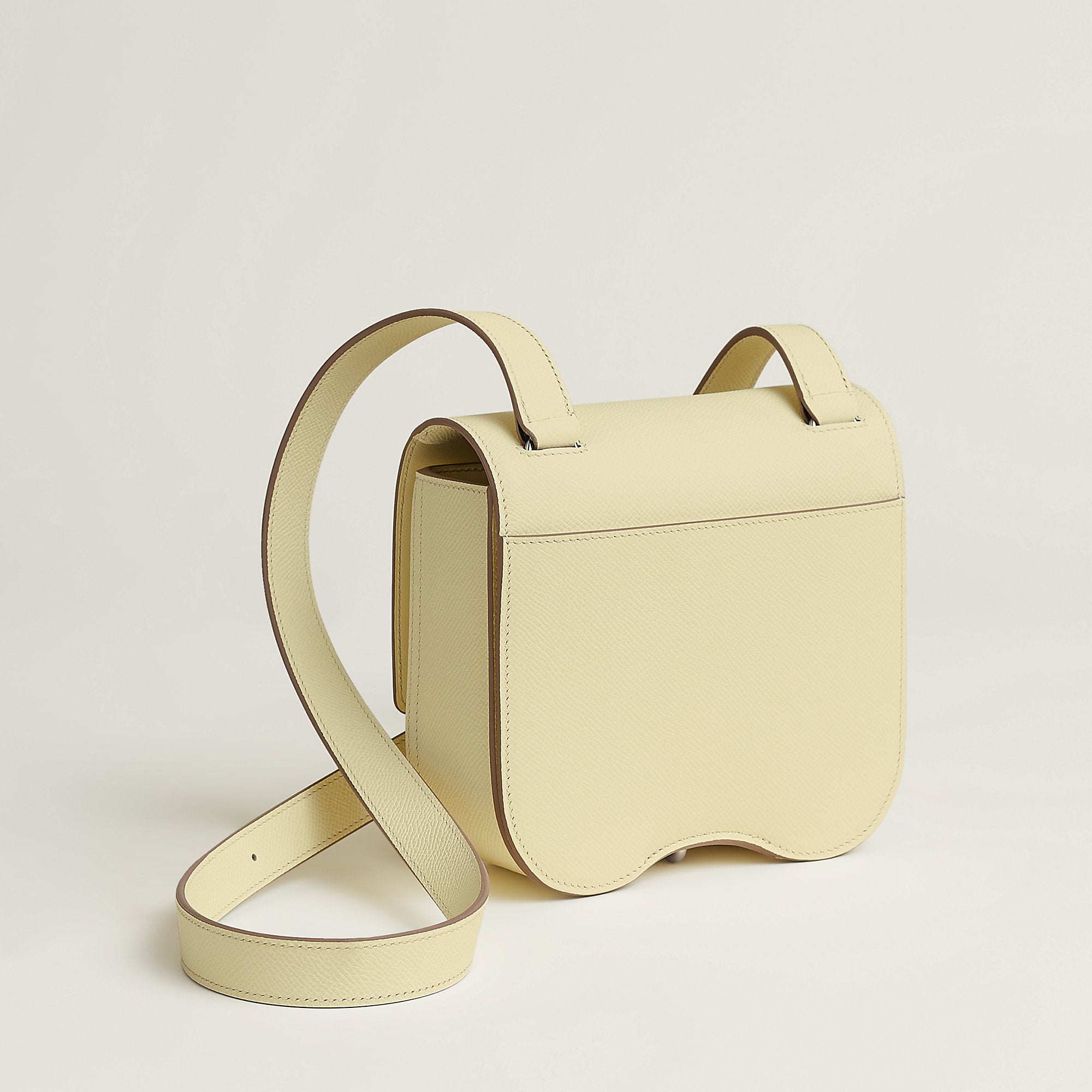 Hermes Della Cavalleria Mini Bag Ii Jaune Milton