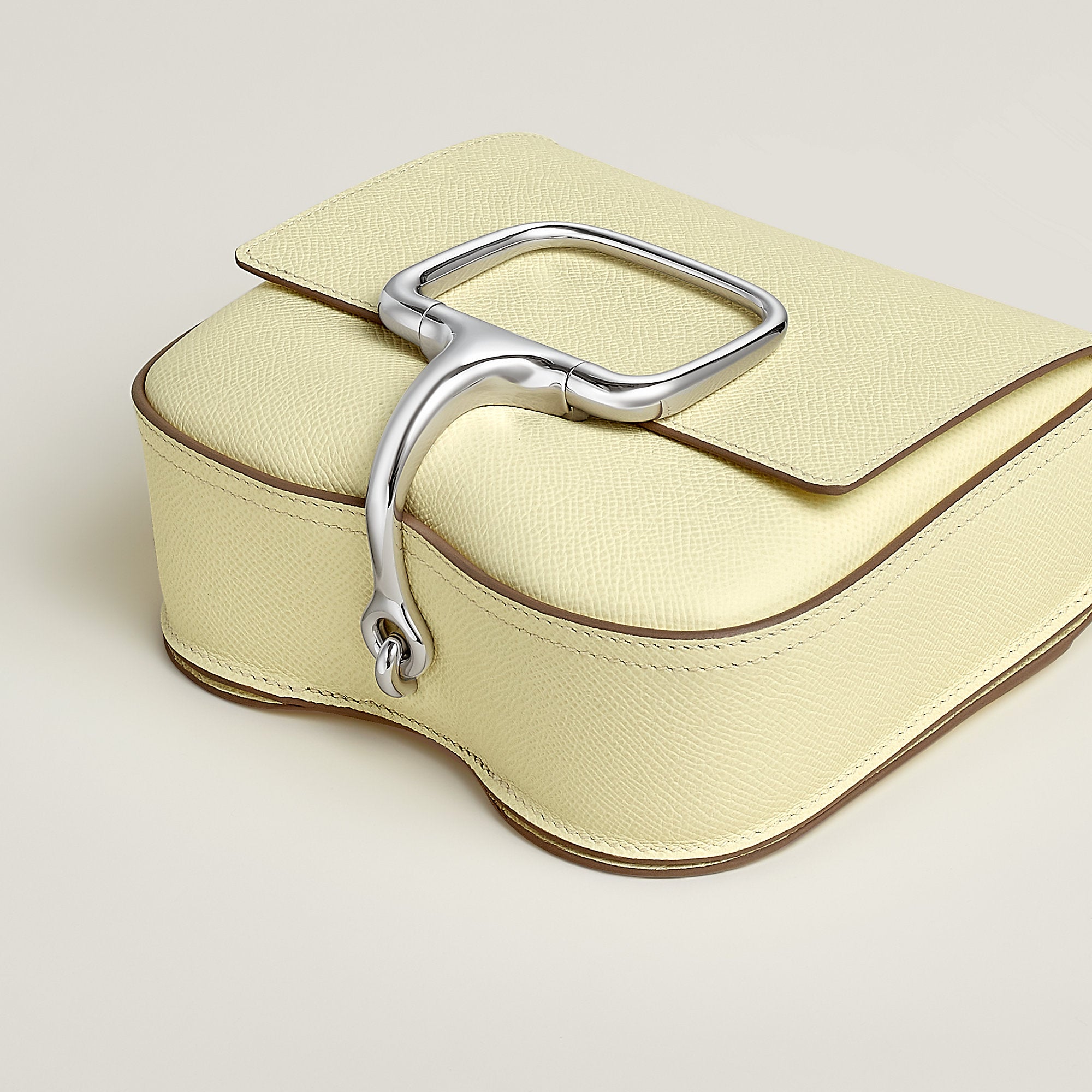 Hermes Della Cavalleria Mini Bag Ii Jaune Milton