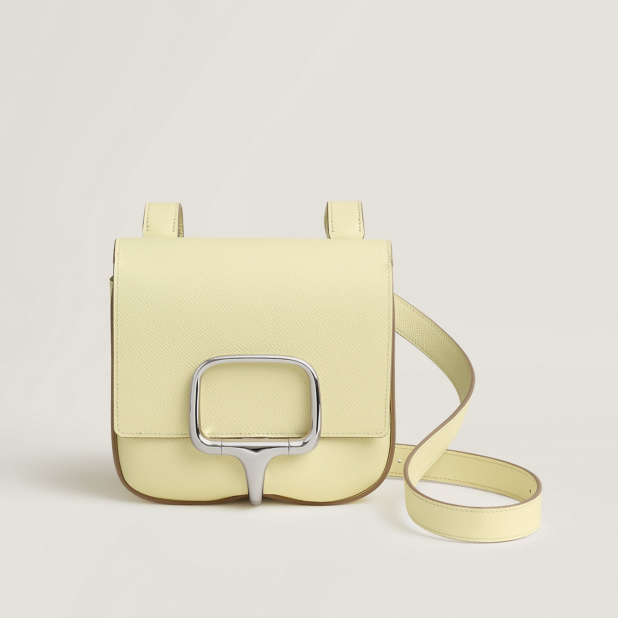Hermes Della Cavalleria Mini Bag Ii Jaune Milton