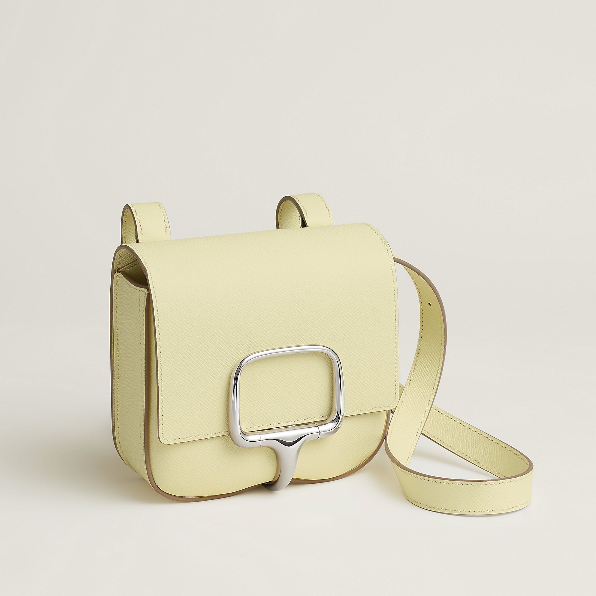 Hermes Della Cavalleria Mini Bag Ii Jaune Milton