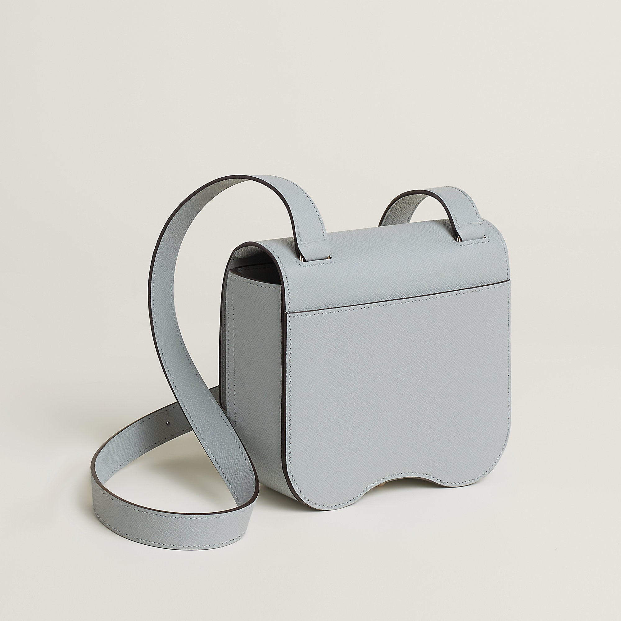 Hermes Della Cavalleria Mini Bag Ii Bleu Glacier
