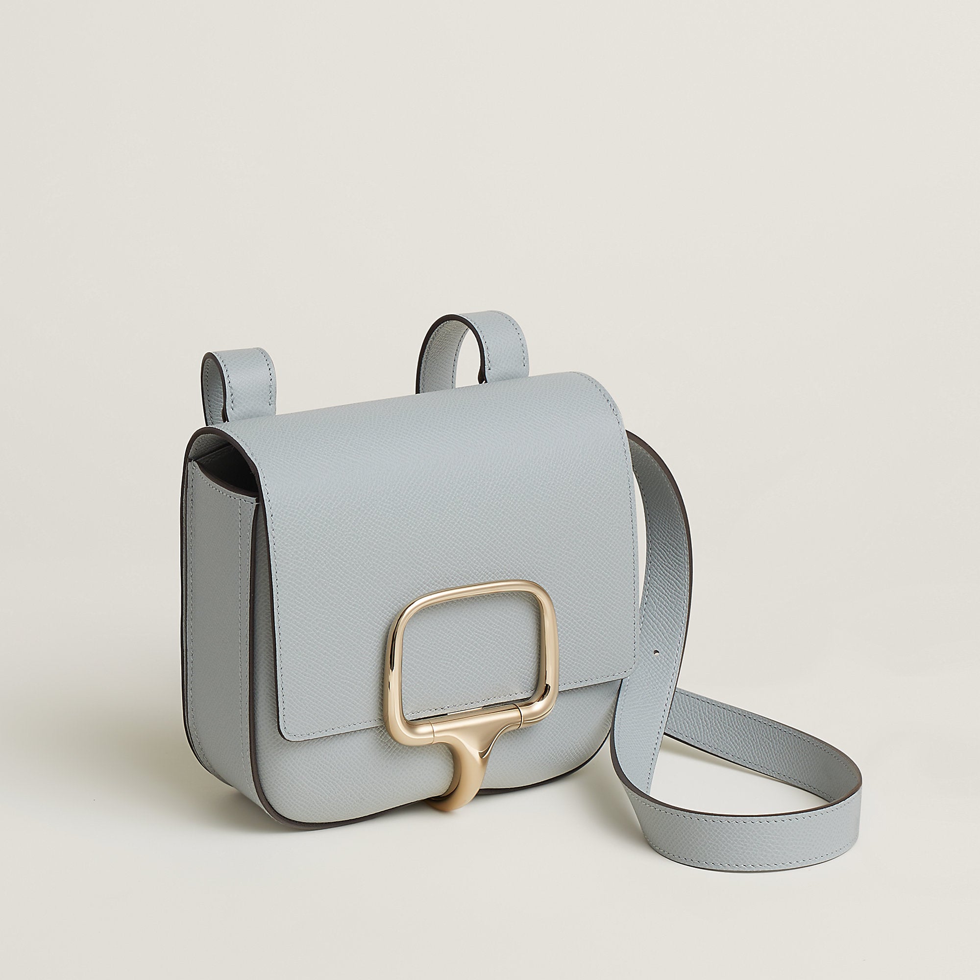 Hermes Della Cavalleria Mini Bag Ii Bleu Glacier