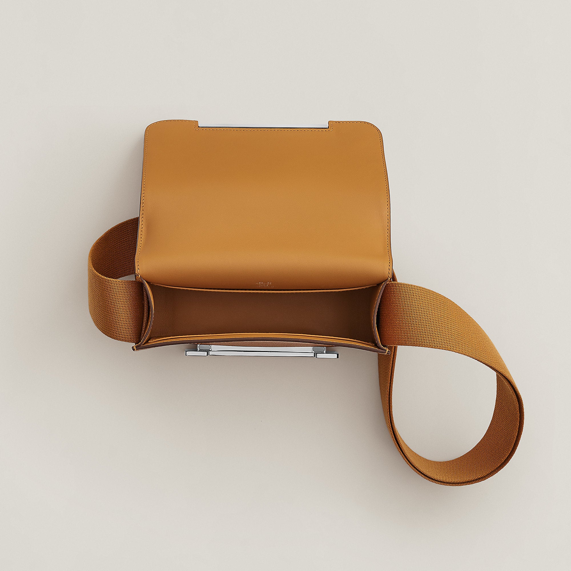 Hermes Geta Bag Caramel