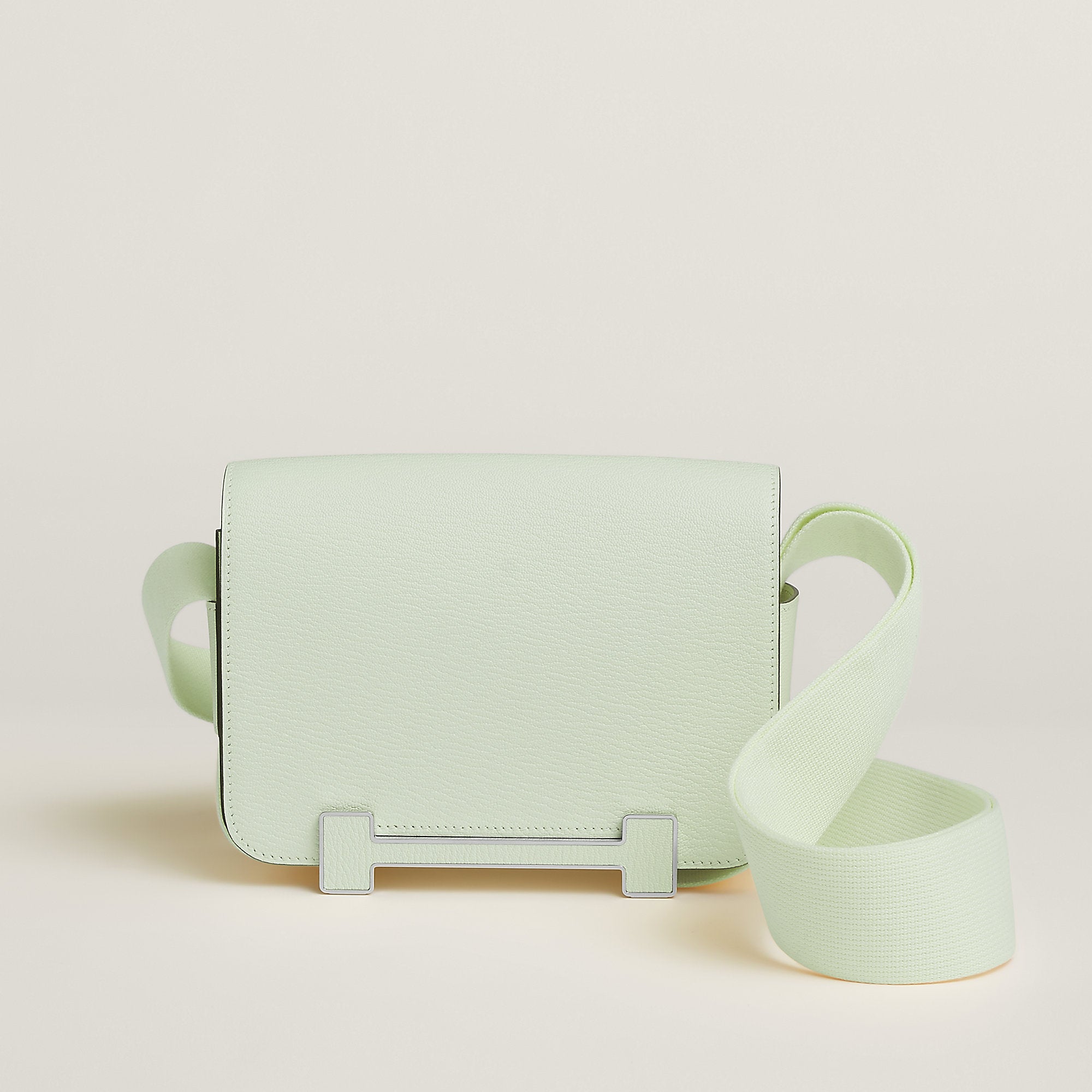 Hermes Geta Bag Vert Fizz