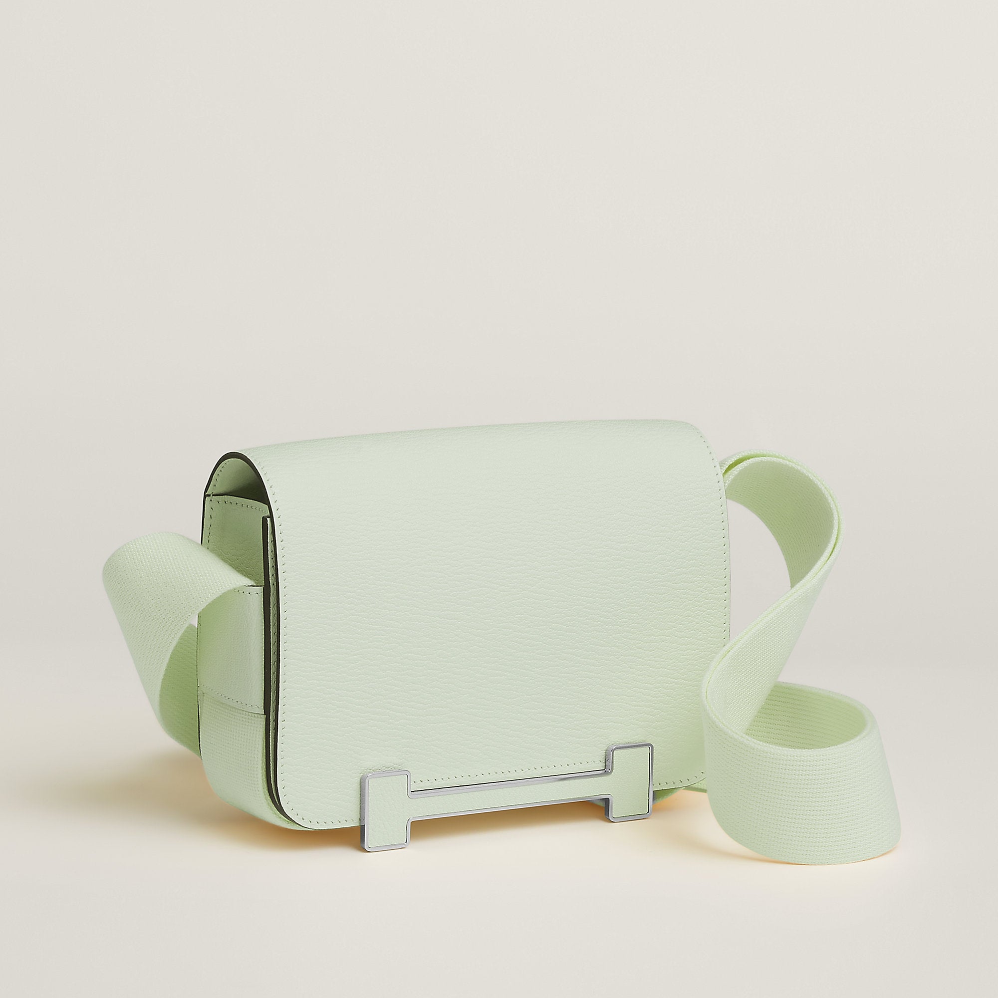 Hermes Geta Bag Vert Fizz